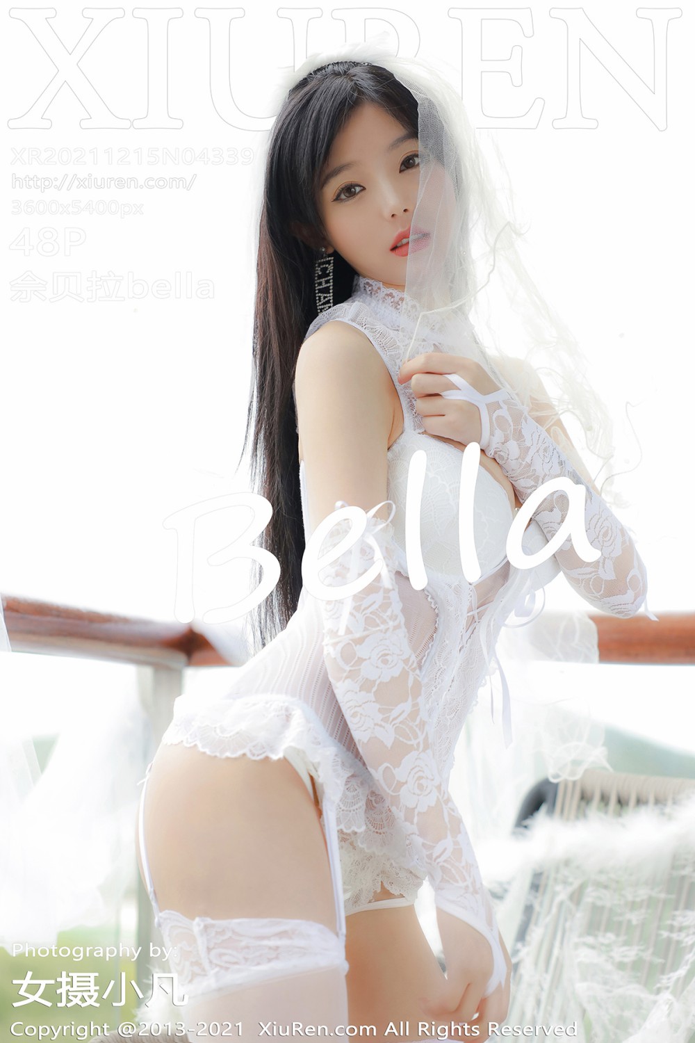 [XiuRen秀人网] 2021.12.15 No.4339 佘贝拉bella 性感婚纱 第1张