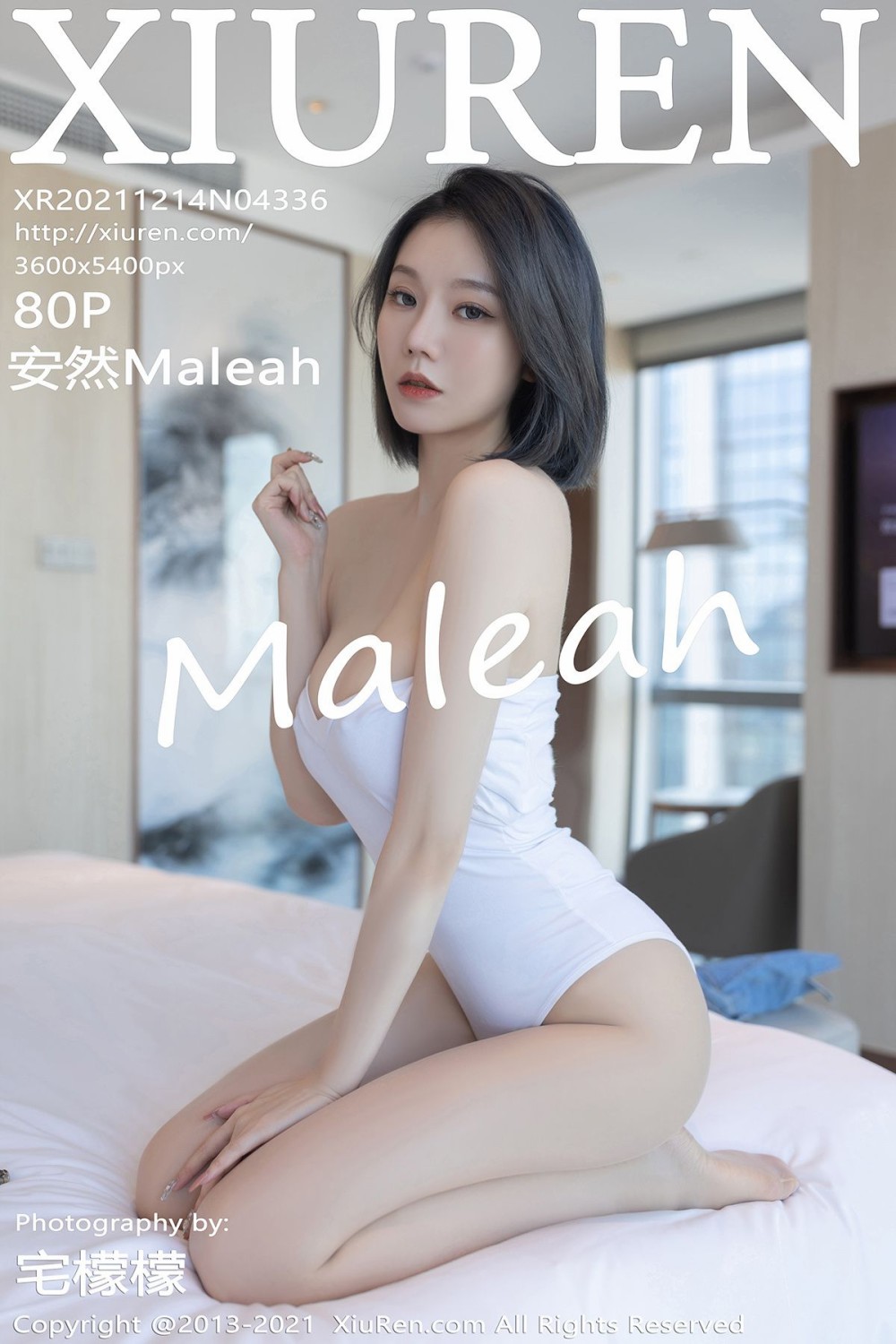 [XiuRen秀人网] 2021.12.14 No.4336 安然Maleah 超短牛仔裙[81P]
