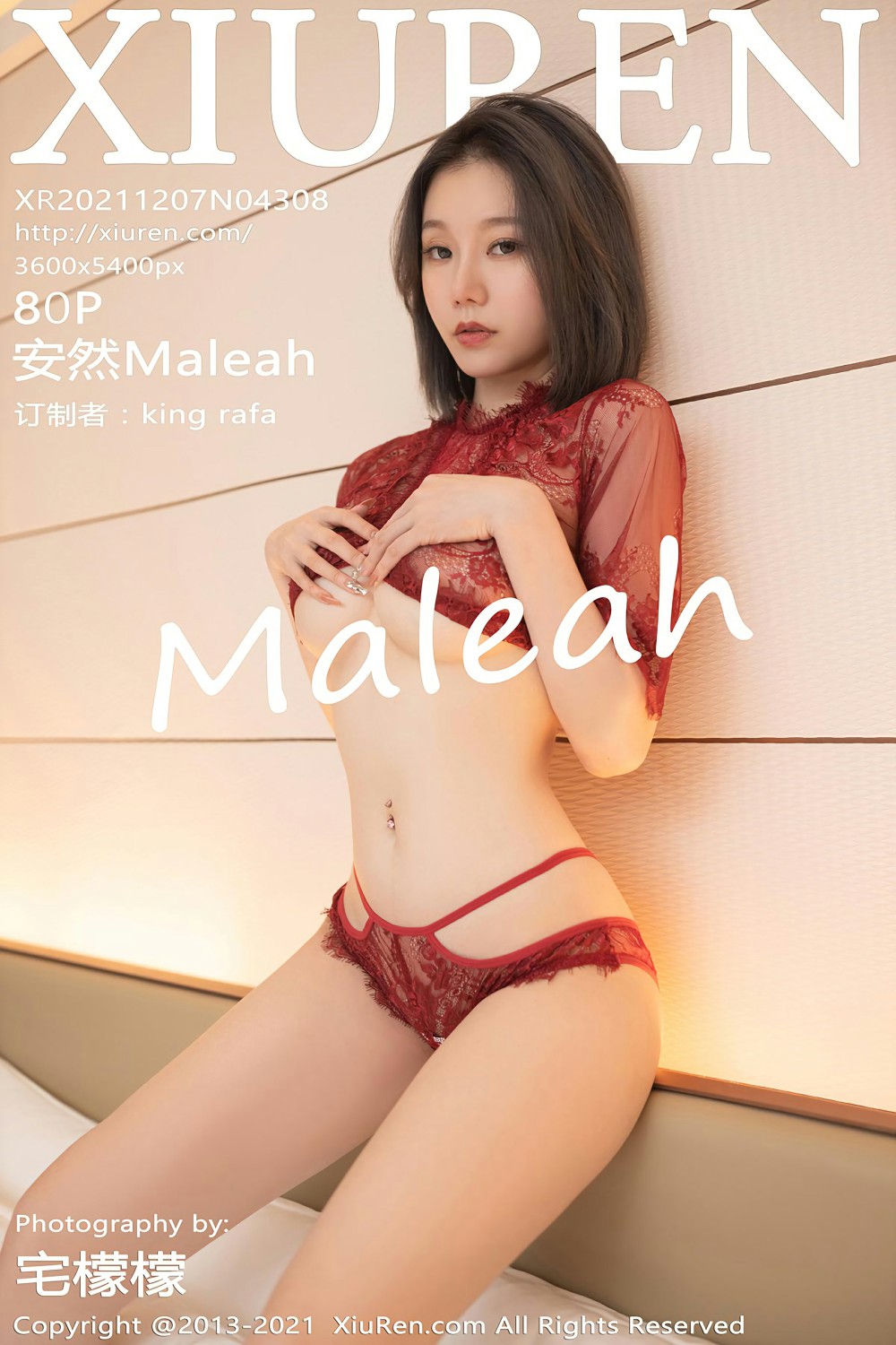 [XiuRen秀人网] 2021.12.07 No.4308 安然Maleah 露肩连衣裙[74P]