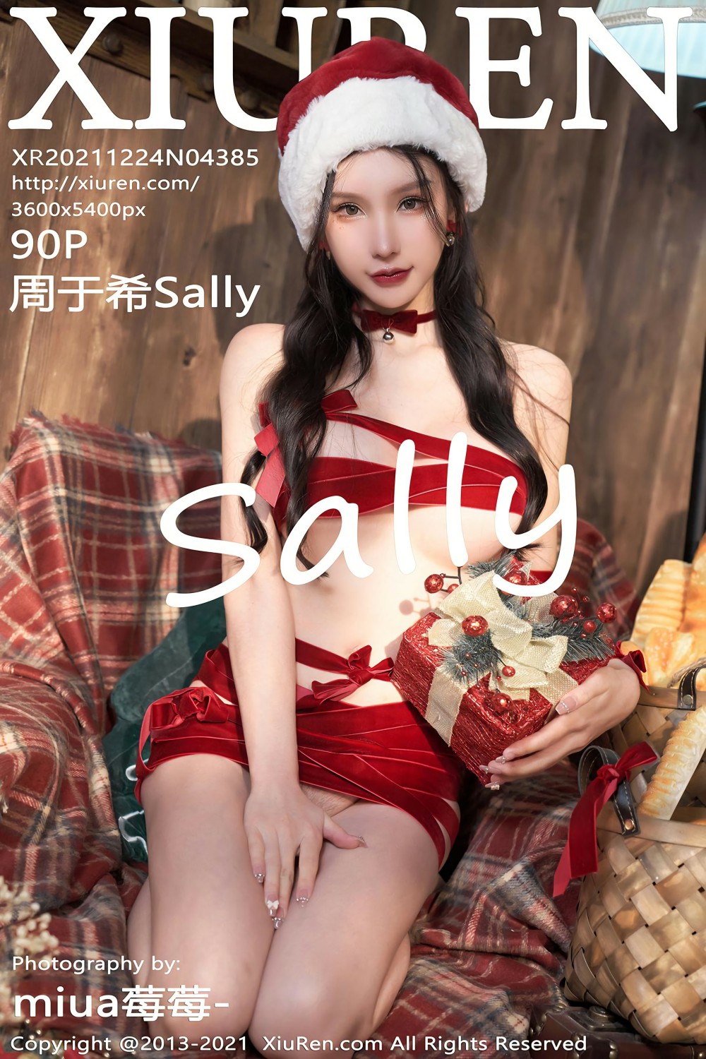 [XiuRen秀人网] 2021.12.24 No.4385 周于希Sally 圣诞礼物 第1张