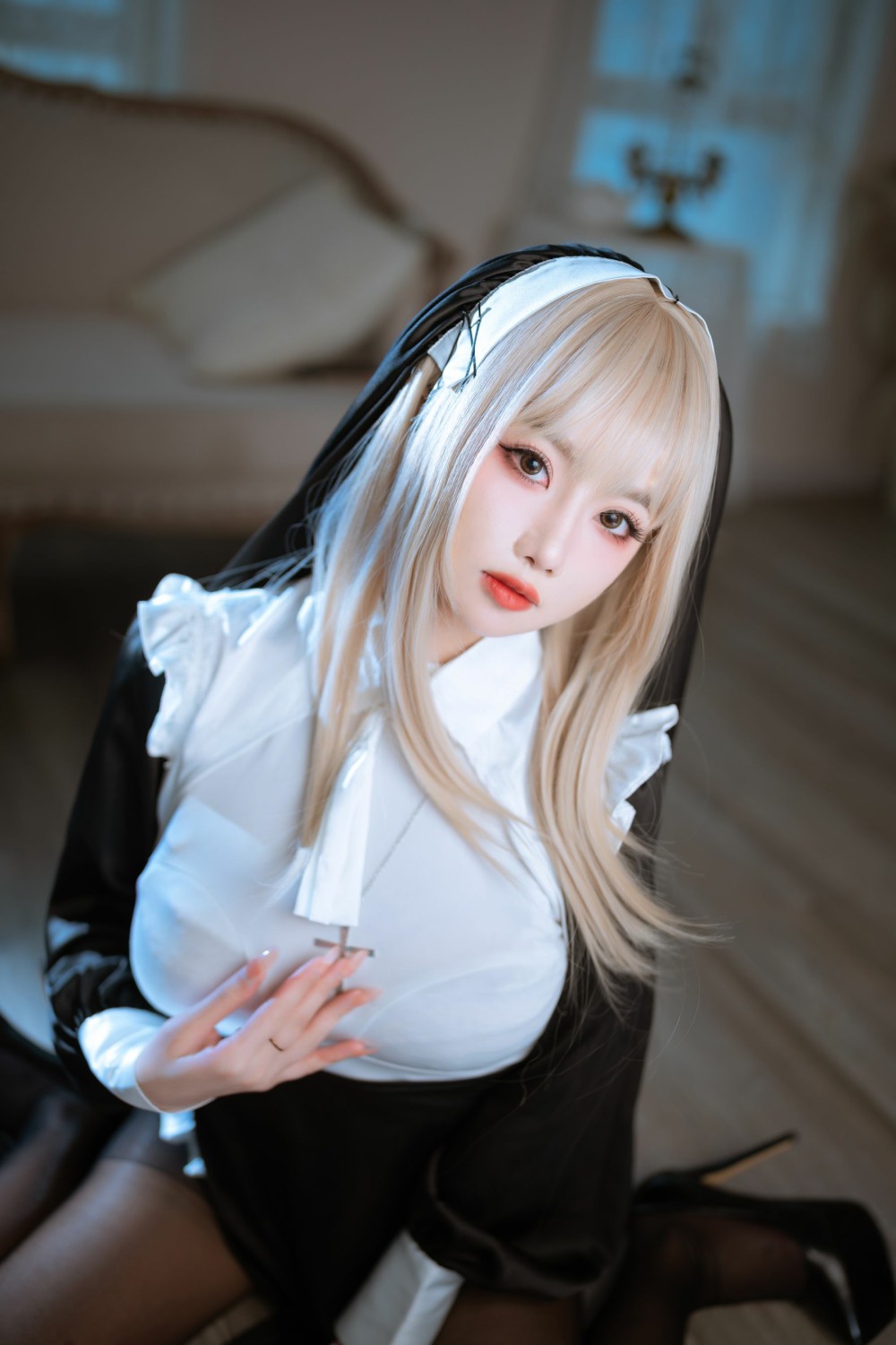 [Cosplay]鬼畜瑶 - 修女 第4张