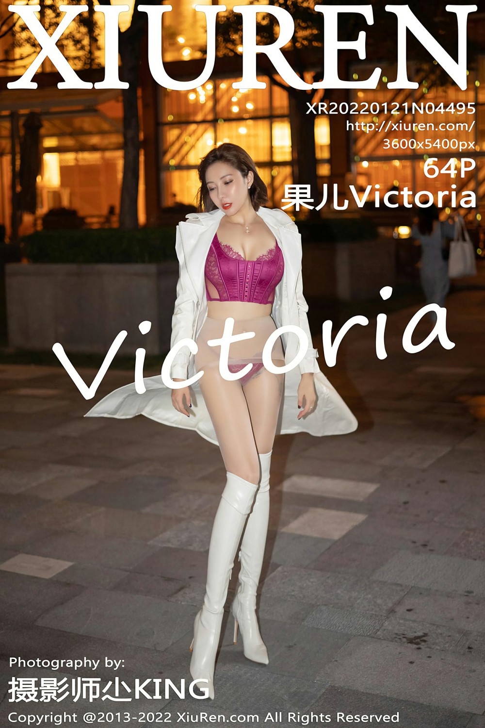 [XiuRen秀人网] 2022.01.21 No.4495 果儿Victoria 红色蕾丝[59P]