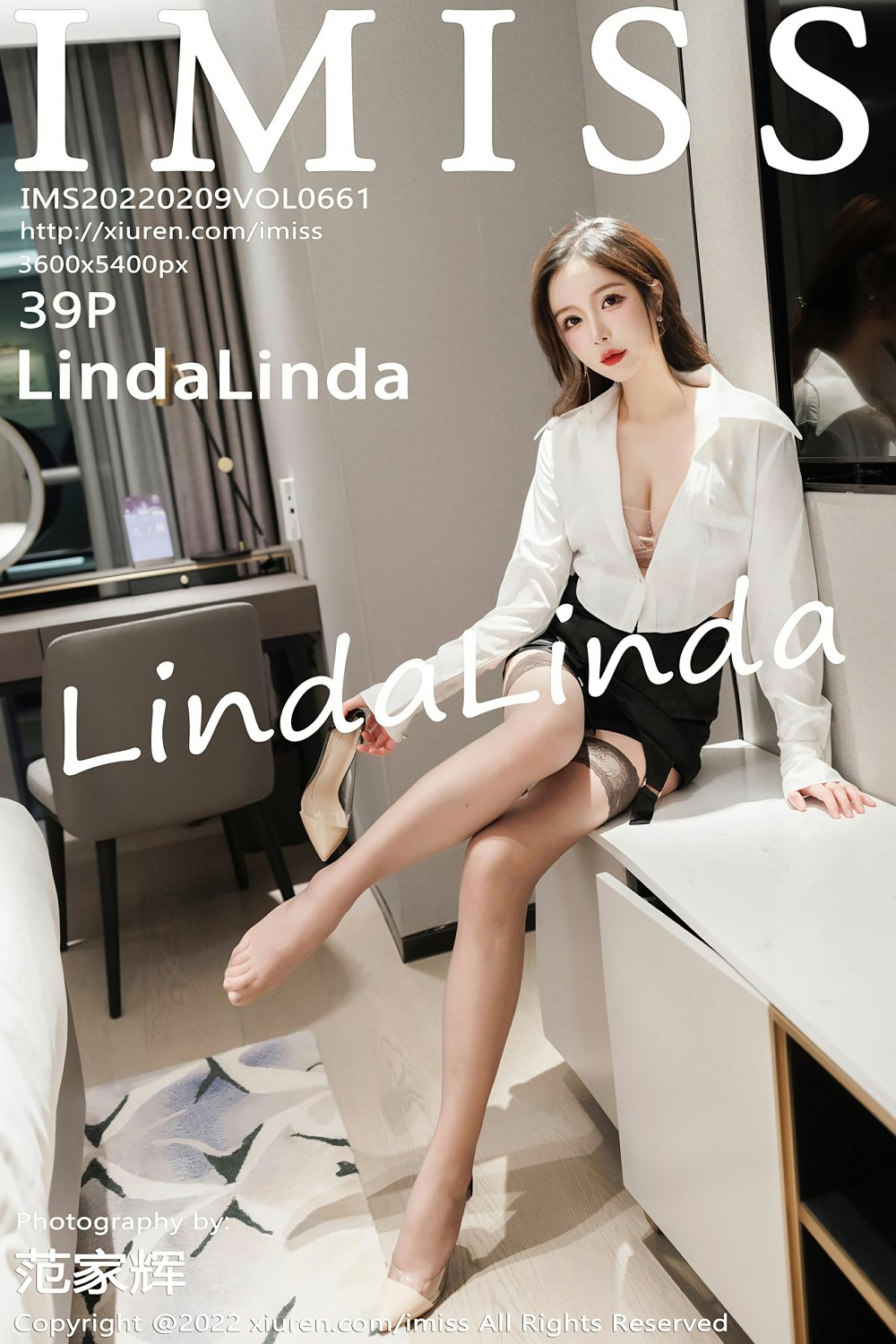 [IMISS爱蜜社] 2022.02.09 VOL.661 LindaLinda 黑色短裙[37P]