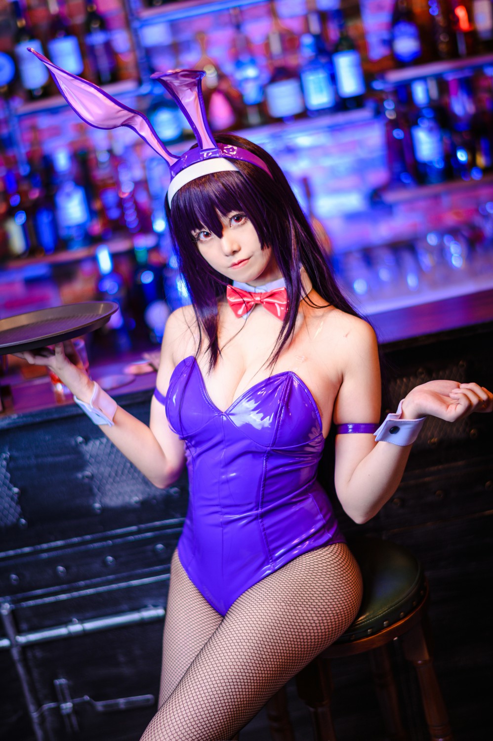 蜜汁猫裘 - 诗羽兔女郎[25P]