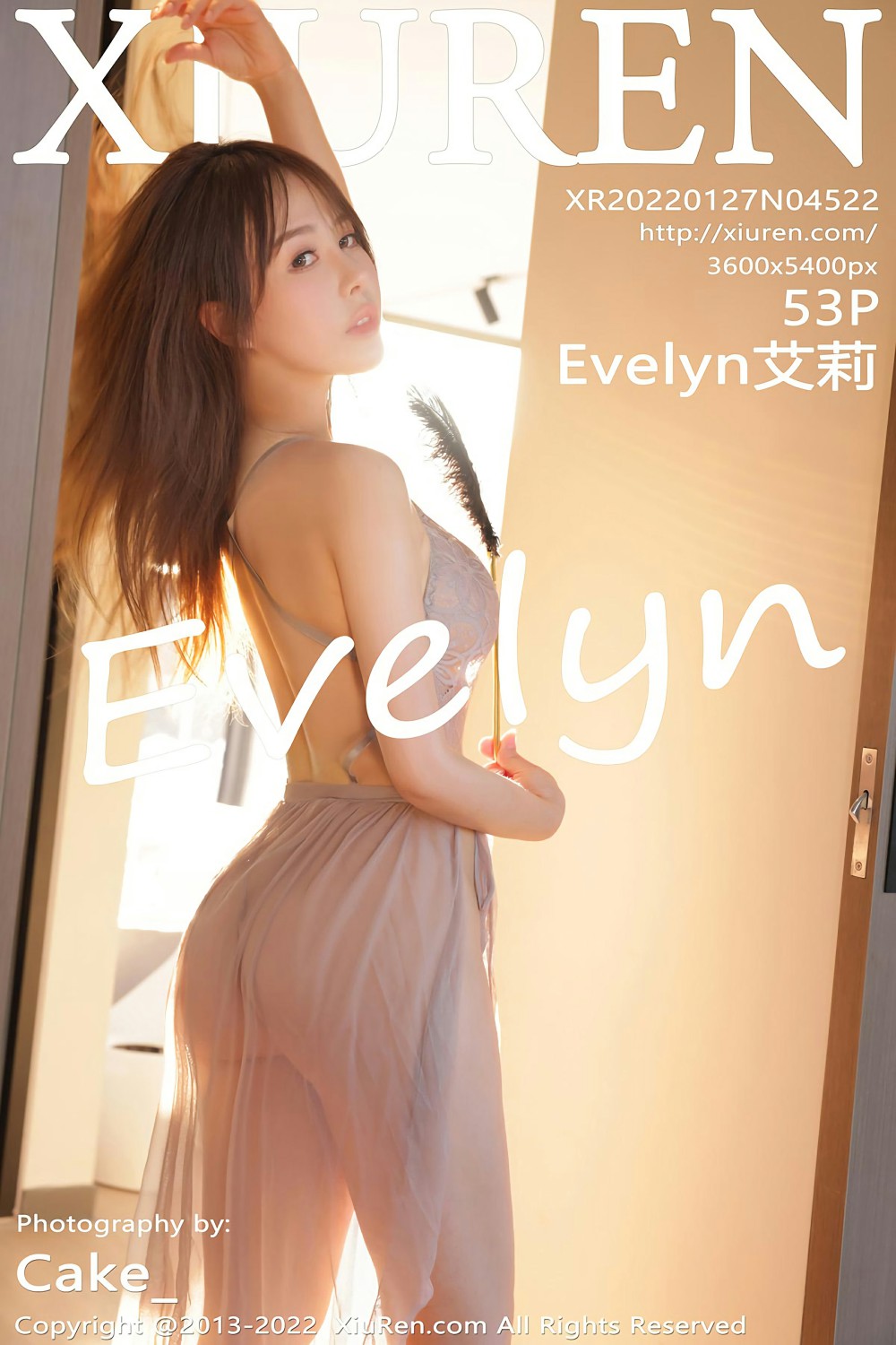 [XiuRen秀人网] 2022.01.27 No.4522 Evelyn艾莉 极致诱惑[49P]