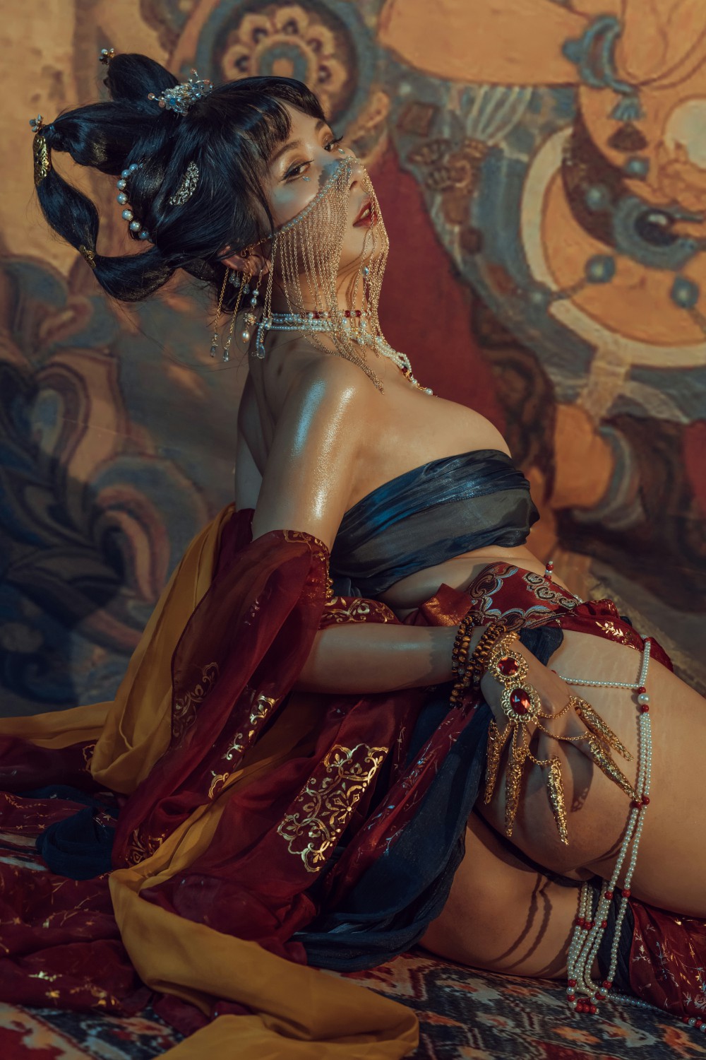 奶桃 - 敦煌 飞天[45P]