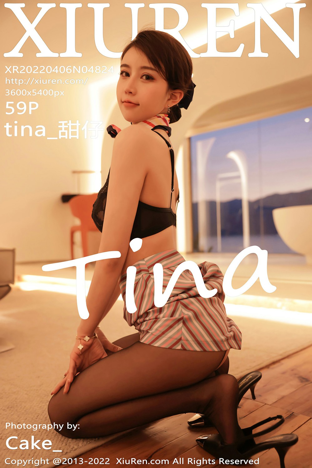 [XiuRen秀人网] 2022.04.06 No.4824 tina_甜仔[55P]