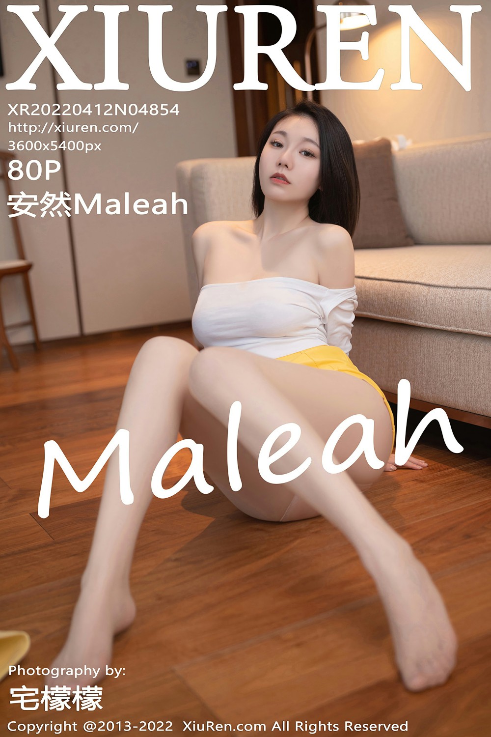[XiuRen秀人网] 2022.04.12 No.4854 安然Maleah[74P]