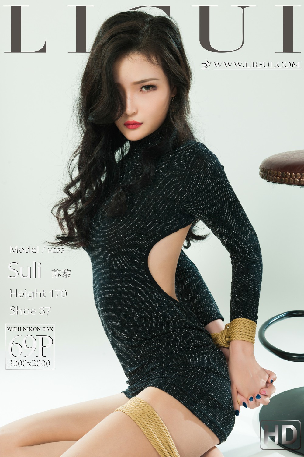 [Ligui丽柜] 2022.03.11 《紧缚香莲》苏黎[70P]