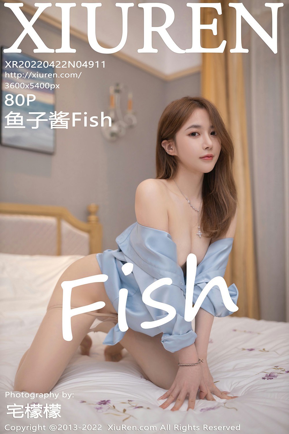 [XiuRen秀人网] 2022.04.22 No.4911 鱼子酱Fish[74P]