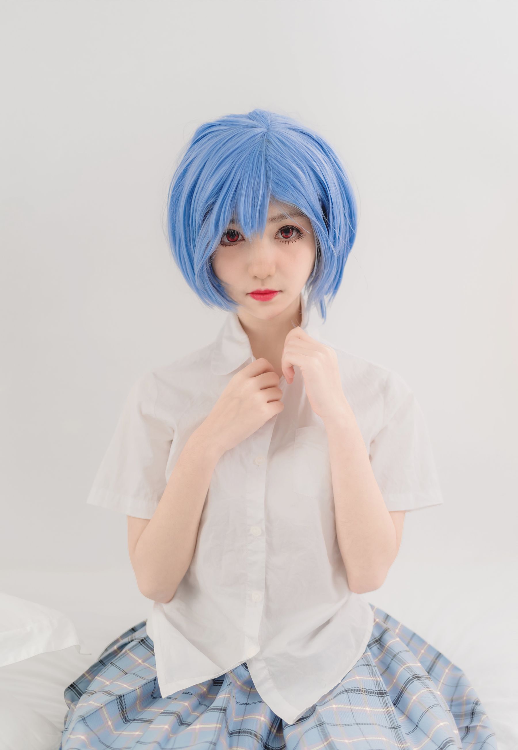 [Cosplay]南桃Momoko - 绫波丽制服[23P]