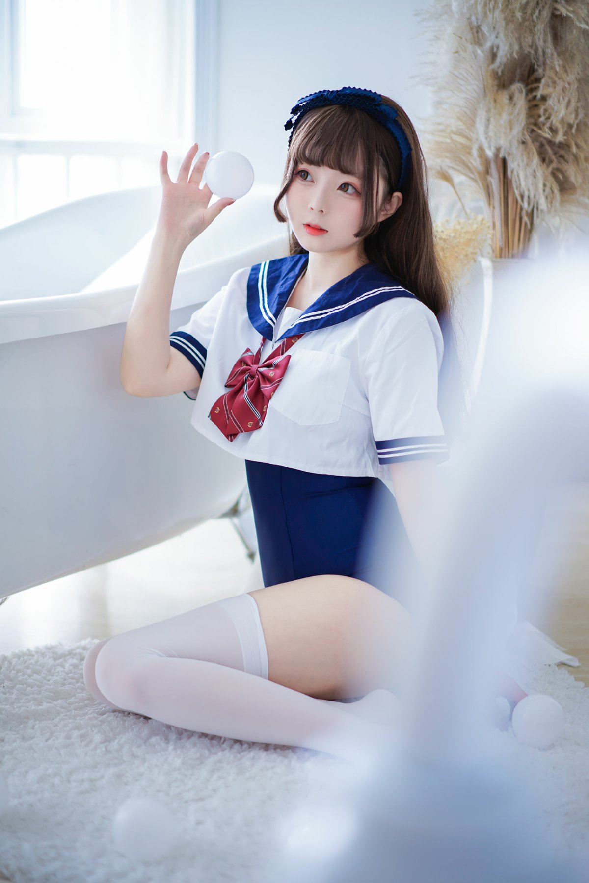 [Cosplay]日奈娇 - 制服死库水 第2张