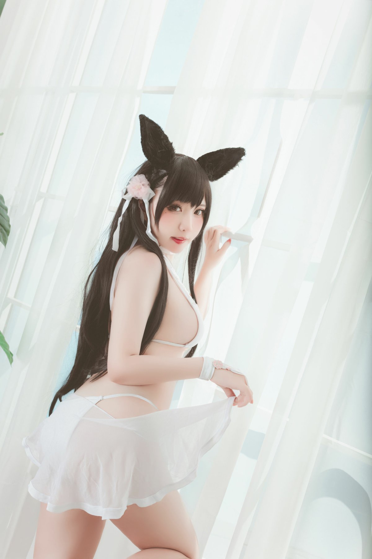 桃之啾啾 - 爱宕泳装 盛夏进行曲[25P]