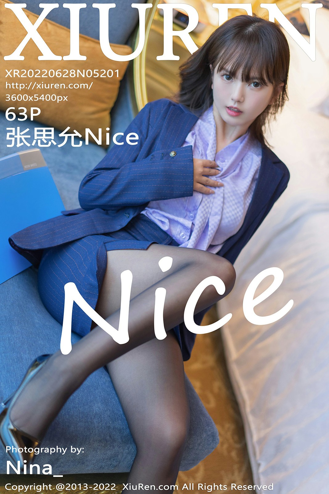 [XiuRen秀人网] 2022.06.28 No.5201 张思允Nice[59P]