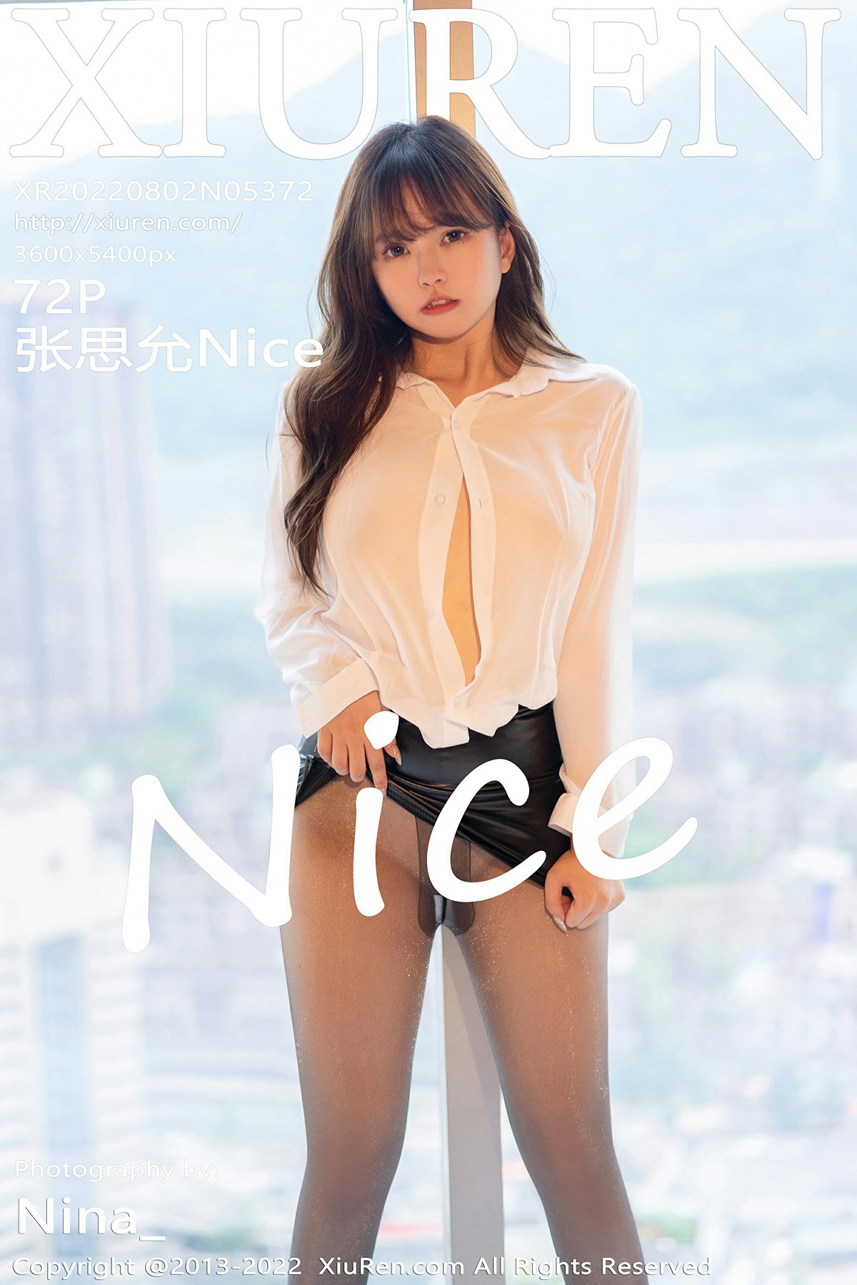 [XiuRen秀人网] 2022.08.02 No.5372 张思允Nice 第1张