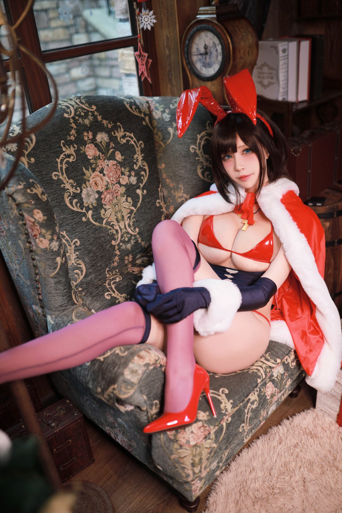 黑白御猫 - 魔太郎圣诞兔子[35P]