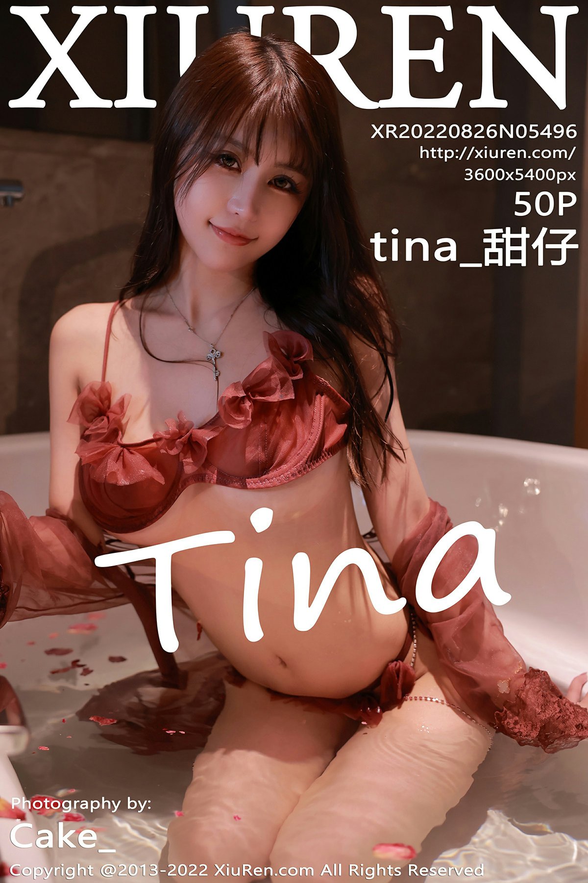 [XiuRen秀人网] 2022.08.26 No.5496 tina_甜仔[48P]