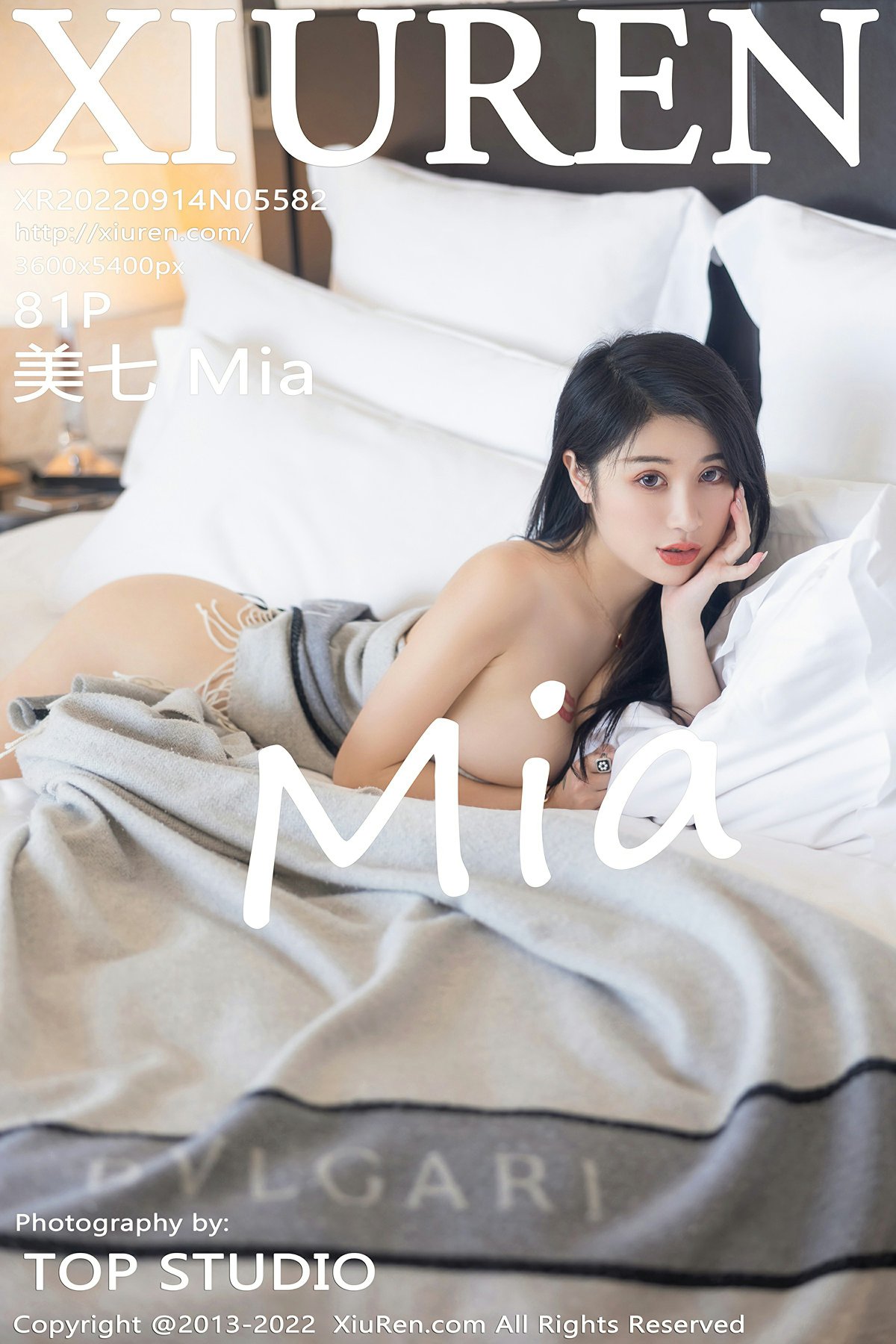 [XiuRen秀人网] 2022.09.14 No.5582 美七 Mia[78P]