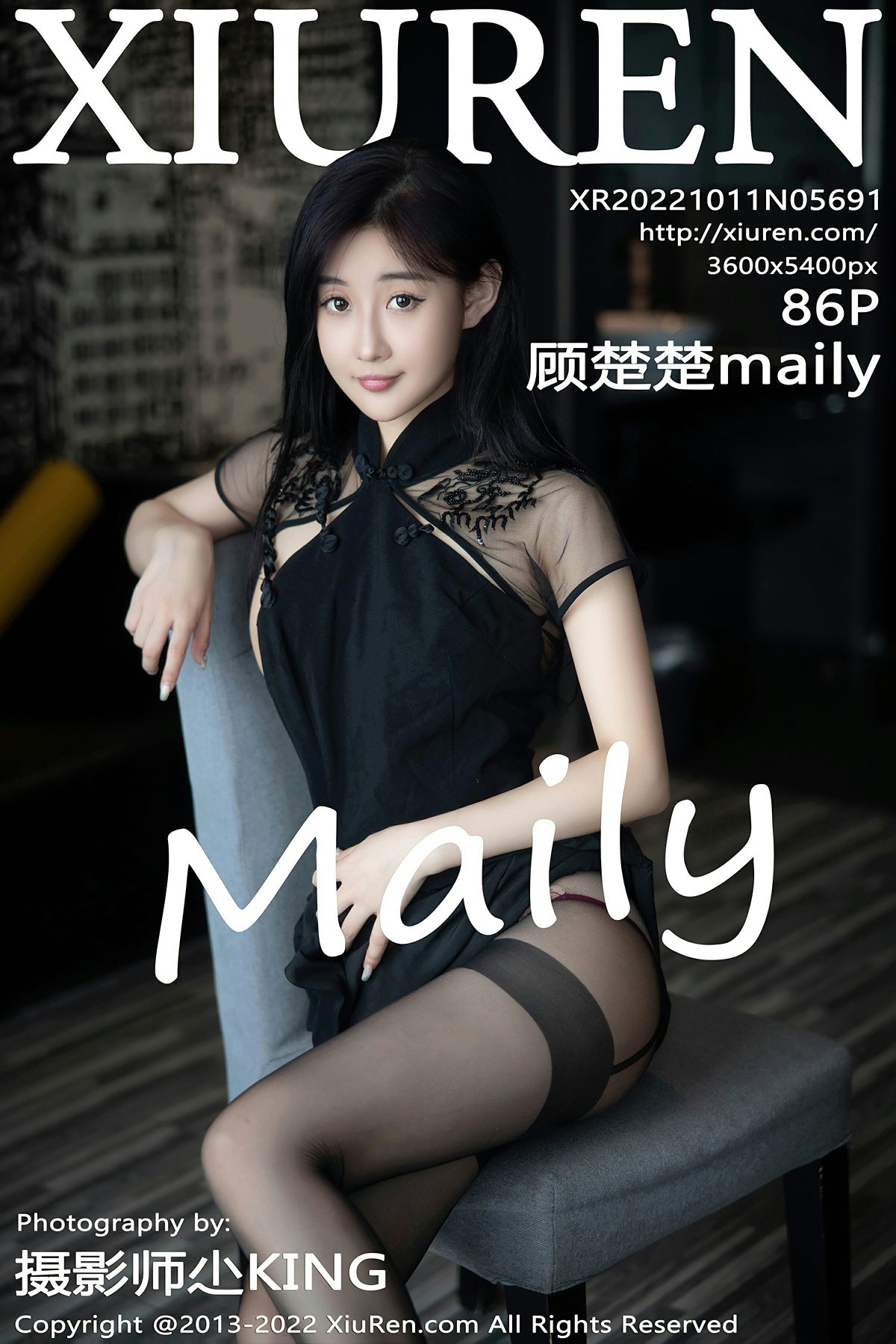 [XiuRen秀人网] 2022.10.11 No.5691 顾楚楚maily 第1张