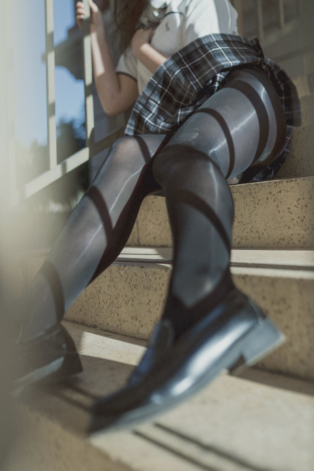 阿汐汐W - 楼梯JK[30P]