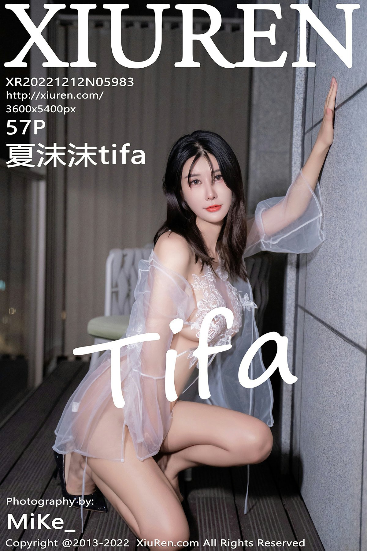[XiuRen秀人网] 2022.12.12 No.5983 夏沫沫tifa[55P]