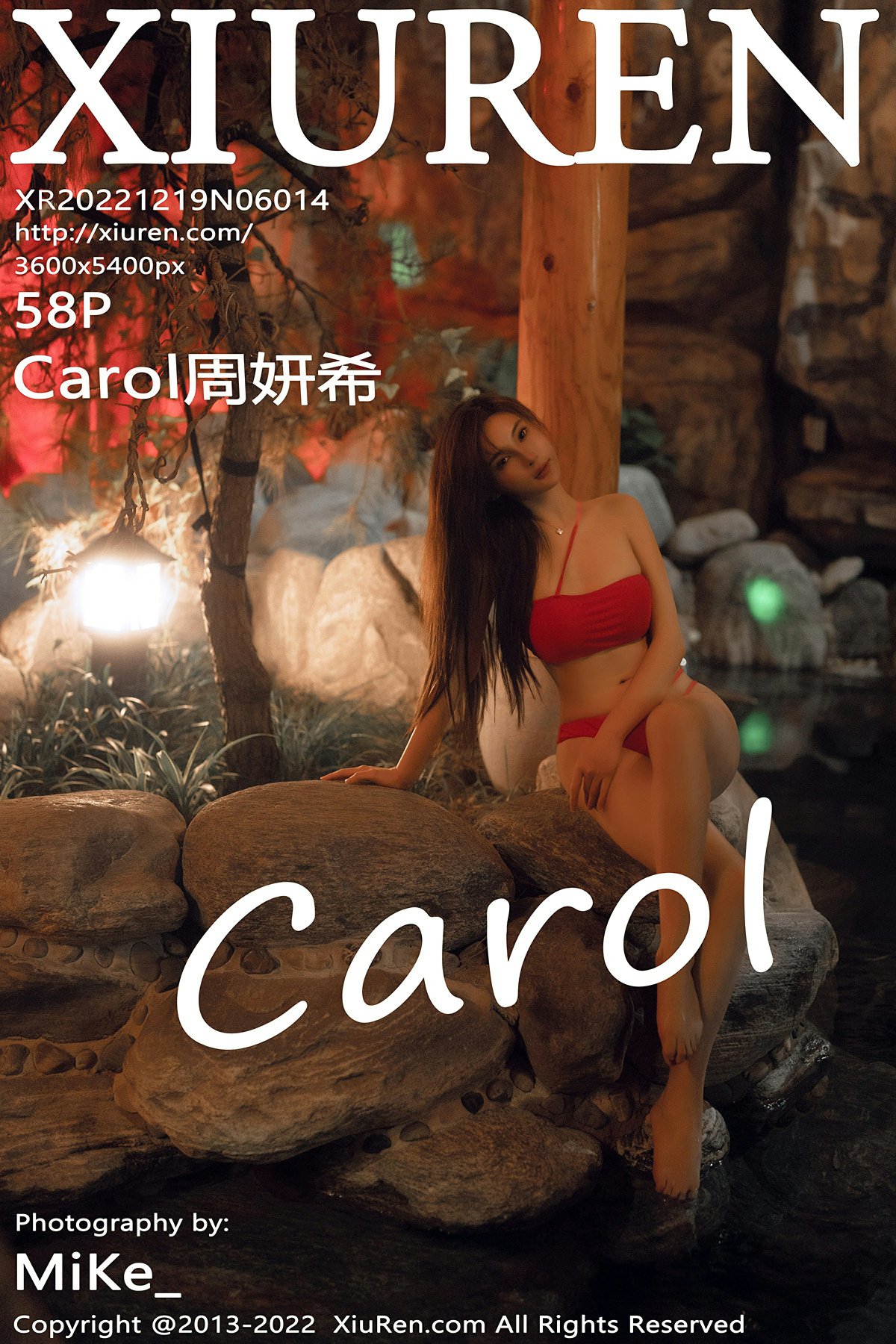 [XiuRen秀人网] 2022.12.19 No.6014 Carol周妍希[59P]