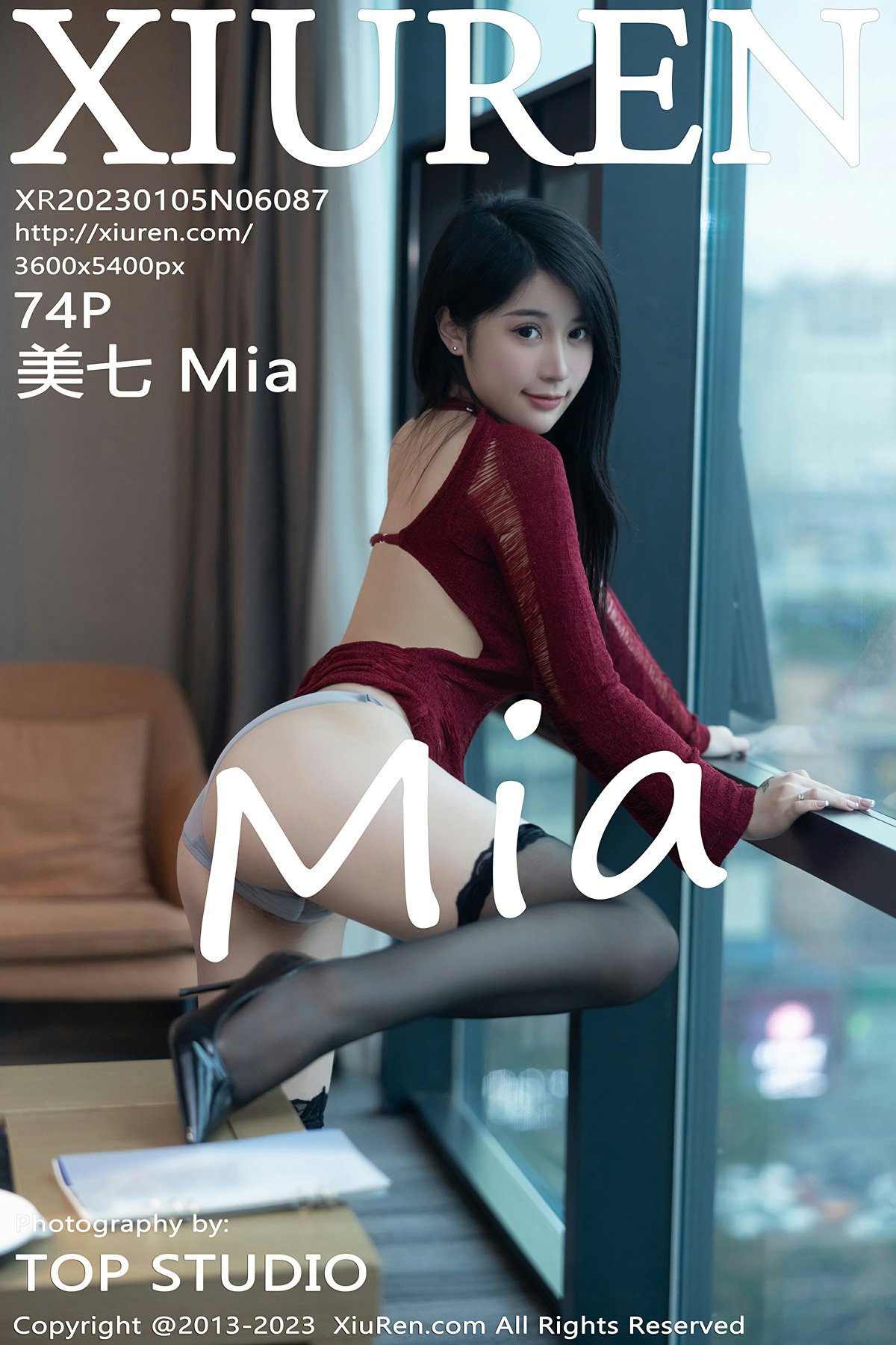 [XiuRen秀人网] 2023.01.05 No.6087 美七 Mia[72P]