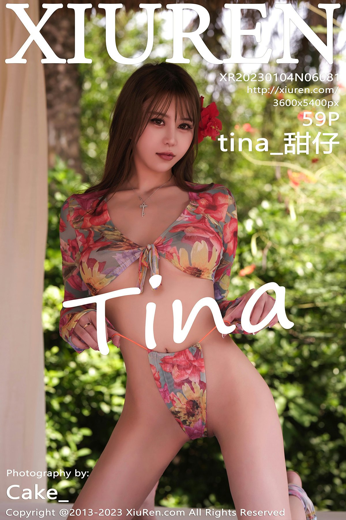 [XiuRen秀人网] 2023.01.04 No.6081 tina_甜仔[56P]