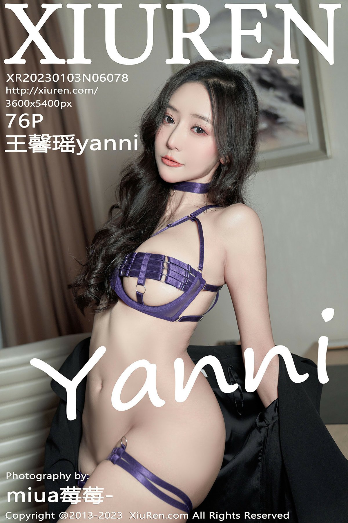 [XiuRen秀人网] 2023.01.03 No.6078 王馨瑶yanni[74P]