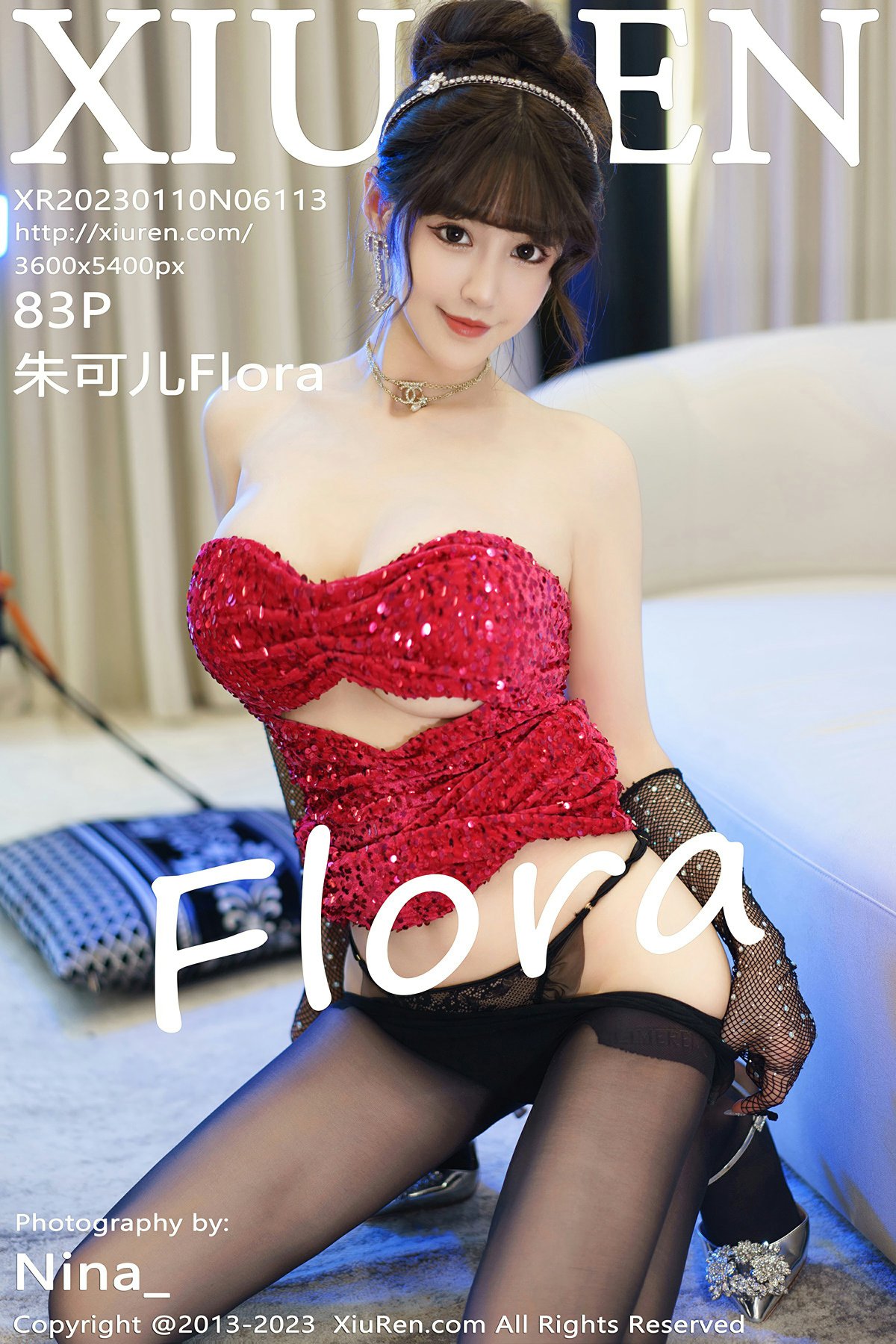 [XiuRen秀人网] 2023.01.10 No.6113 朱可儿Flora[84P]