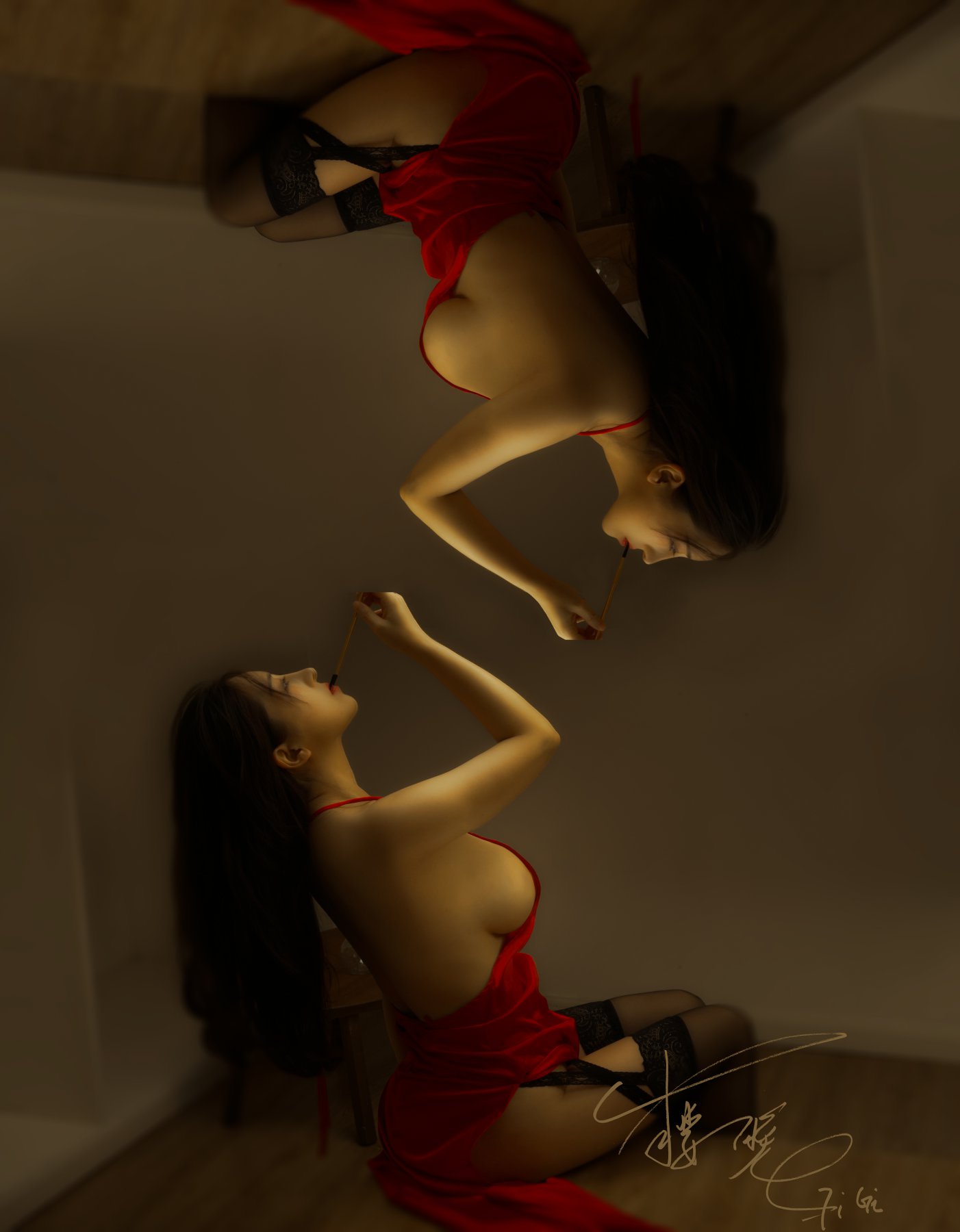 樱晚gigi - 粉丝群收费写真 映[22P]