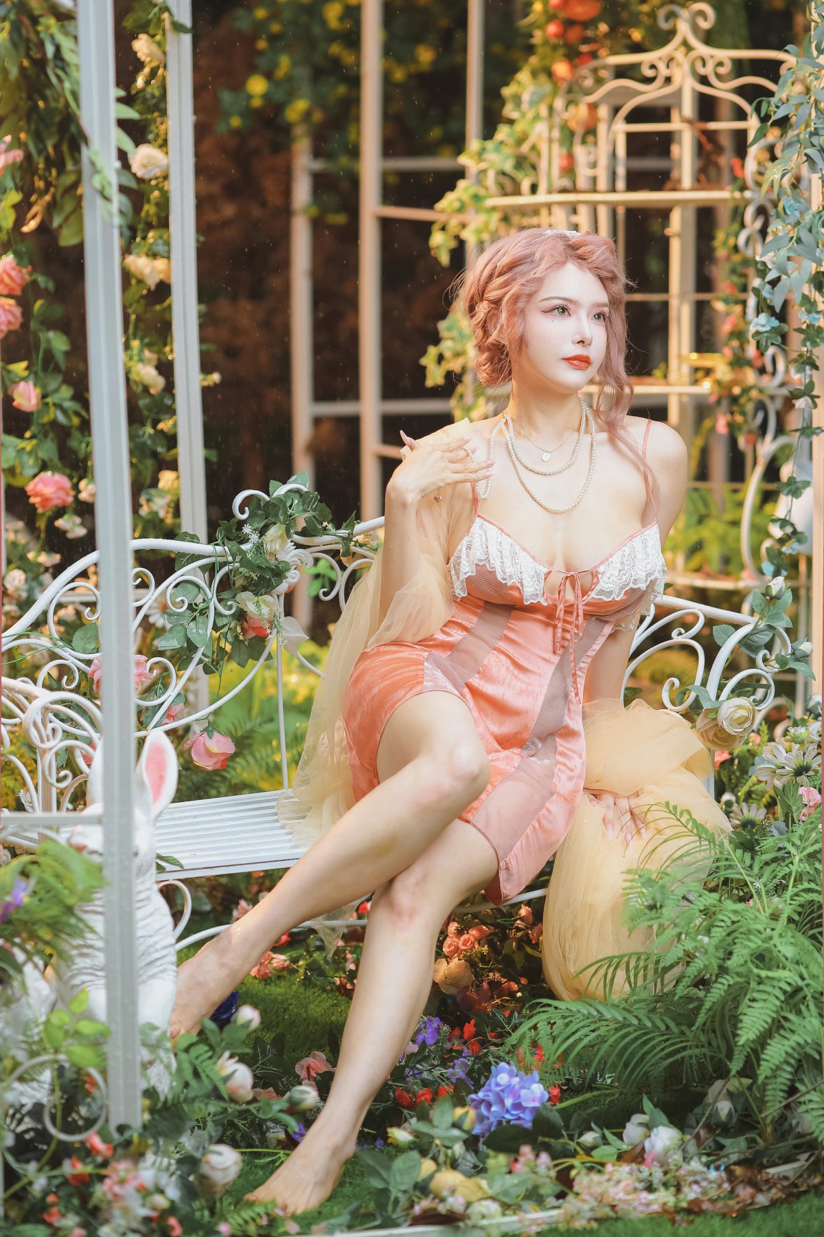 秋和柯基(夏小秋秋秋) - 花园嬉水[67P]