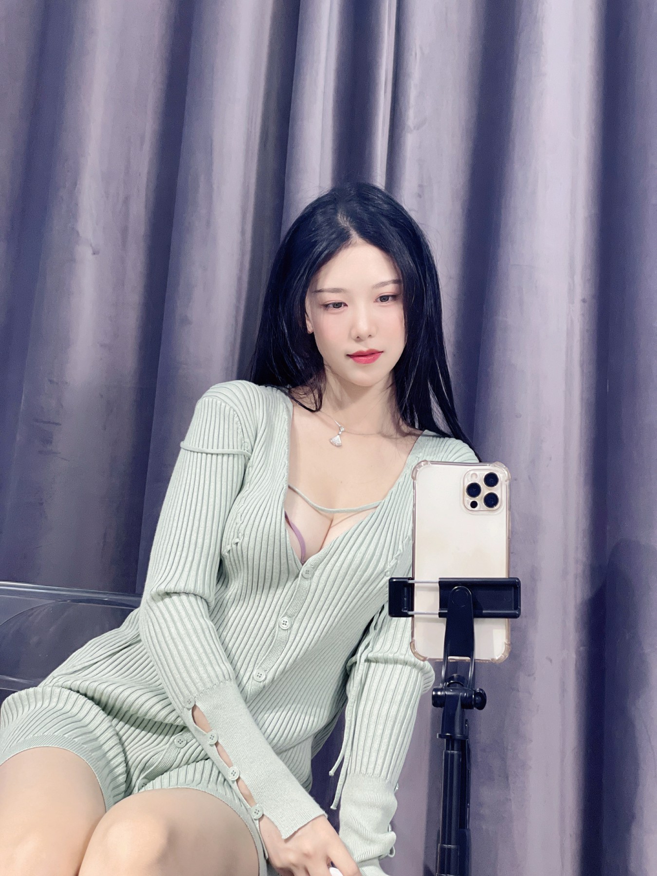 抖娘利世 – 绿茶[37P]