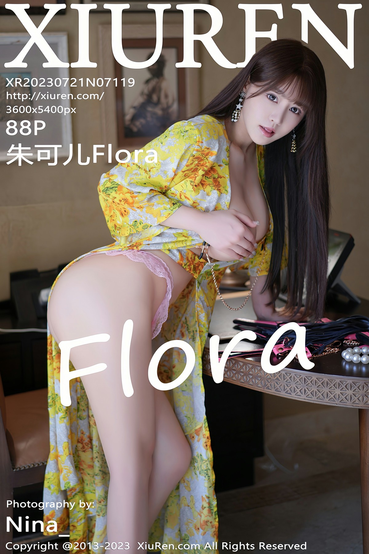[XiuRen秀人网] 2023.07.21 No.7119 朱可儿Flora[89P]