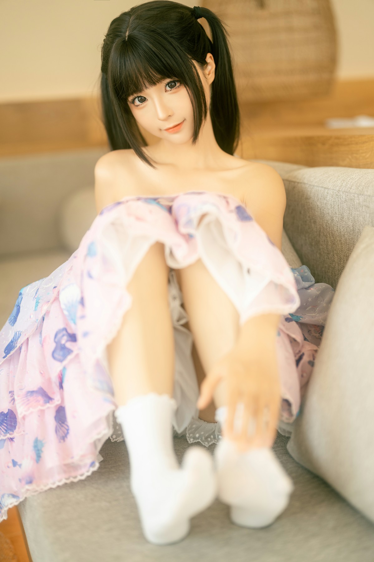 蠢沫沫 - 可爱粉裙[13P]