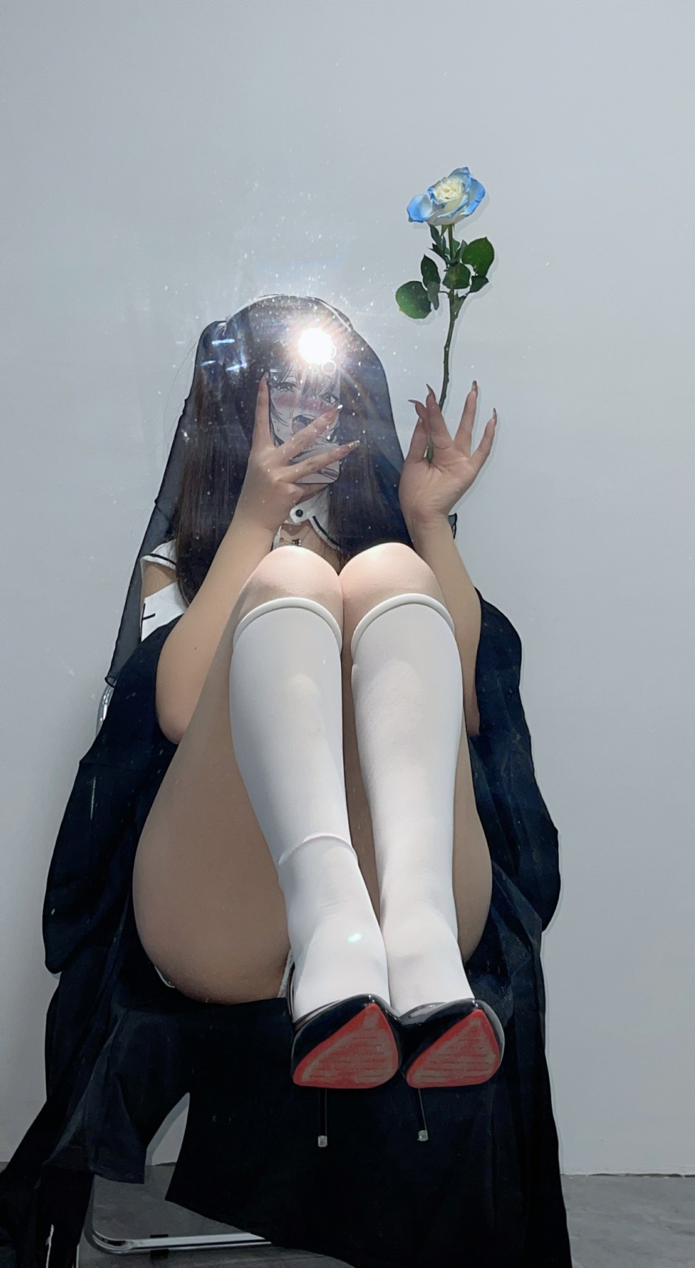 桃沢樱呀 - 纯情修女[32P]