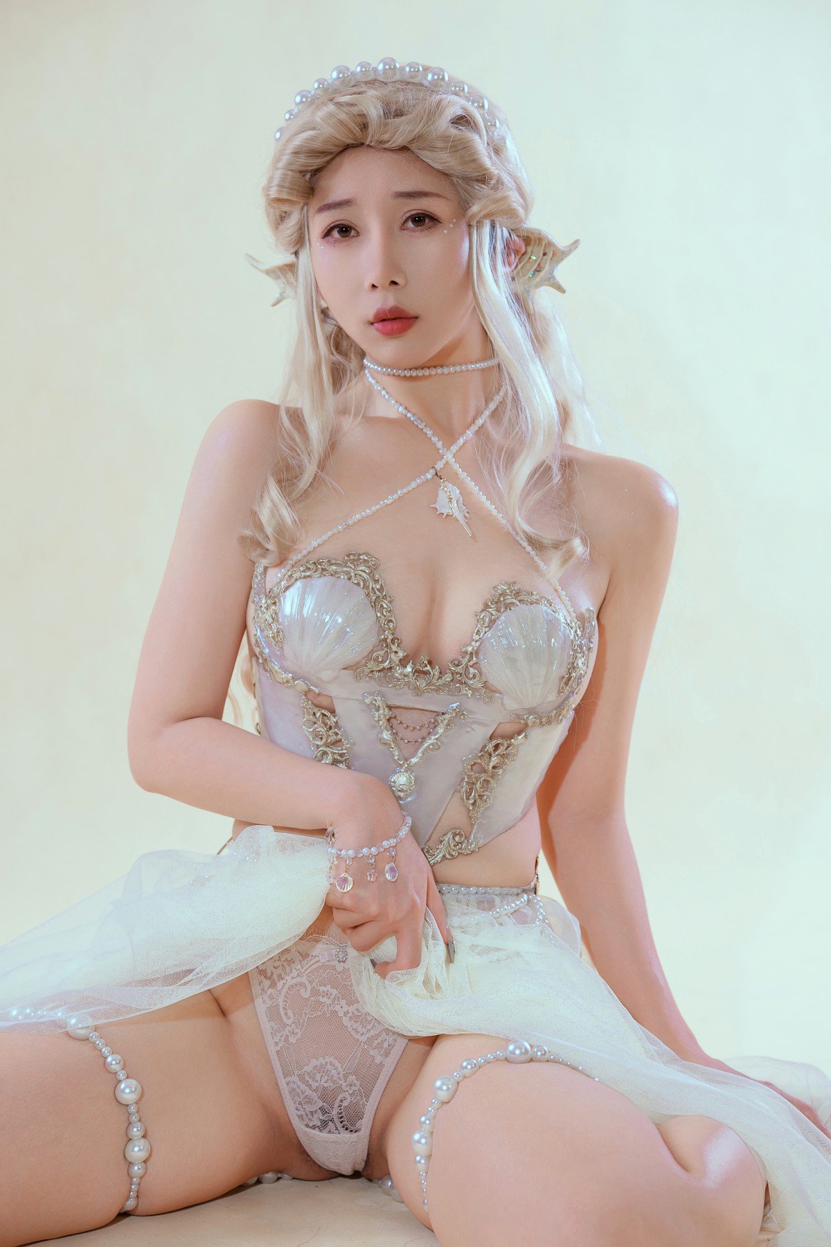 云溪溪 - 奶桃 珊迦娜·人鱼[31P]