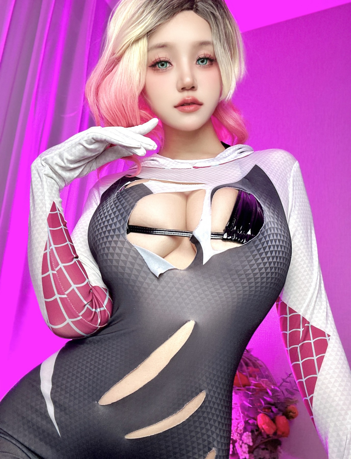 小仓千代w - Spider Gwen 蜘蛛格温[20P]