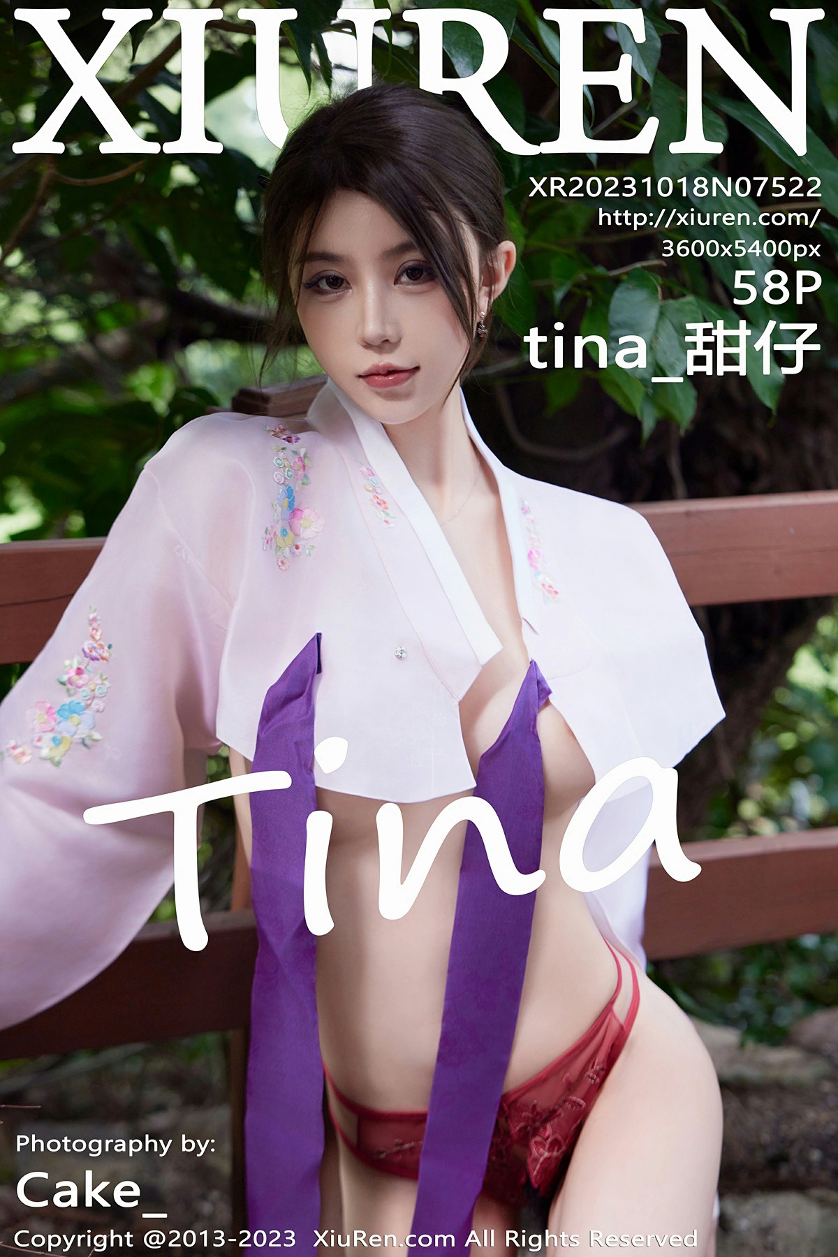 [XiuRen秀人网] 2023.10.18 No.7522 tina_甜仔[59P]