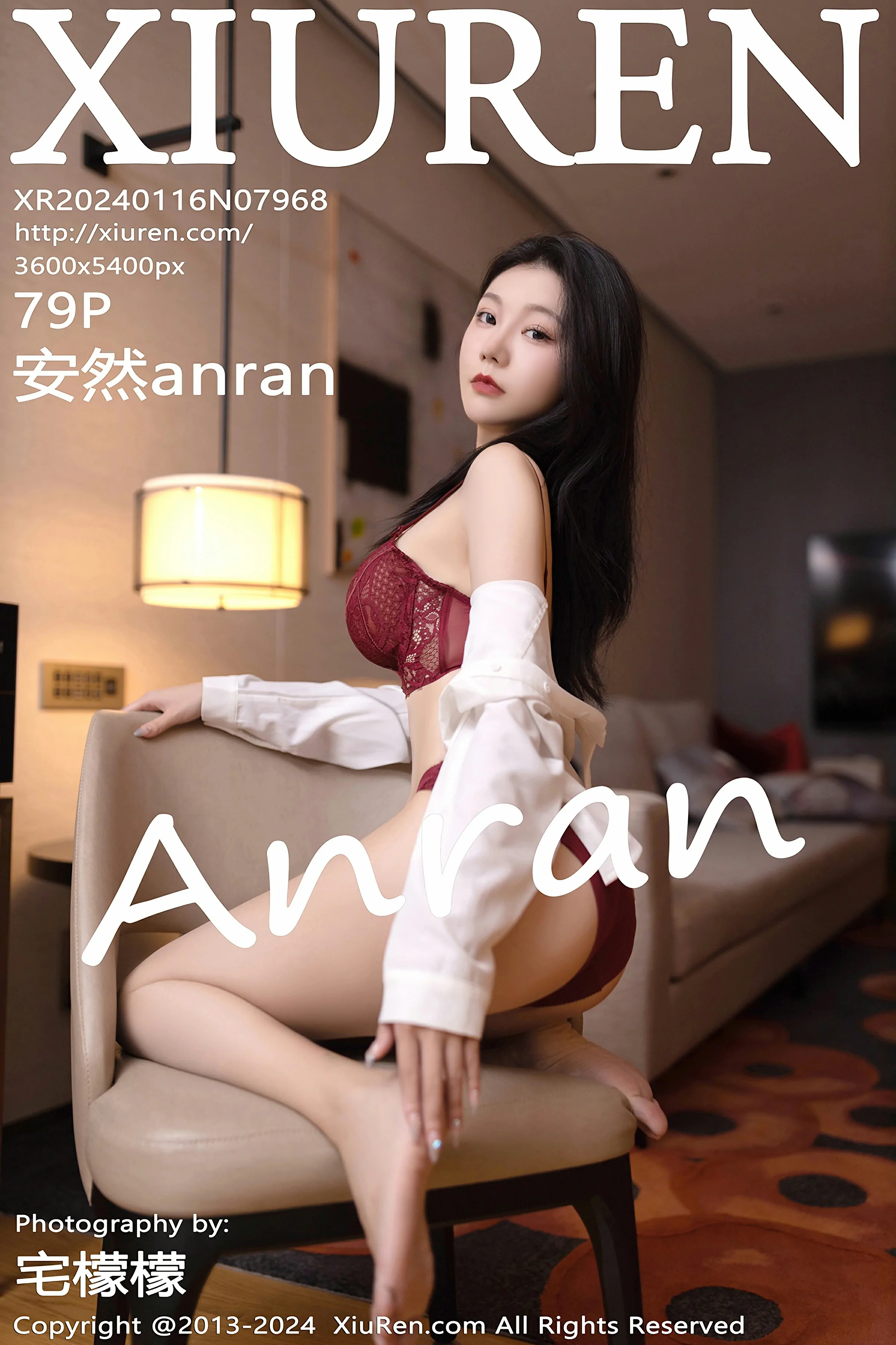 [XiuRen秀人网] 2024.01.16 No.7968 安然anran[80P]