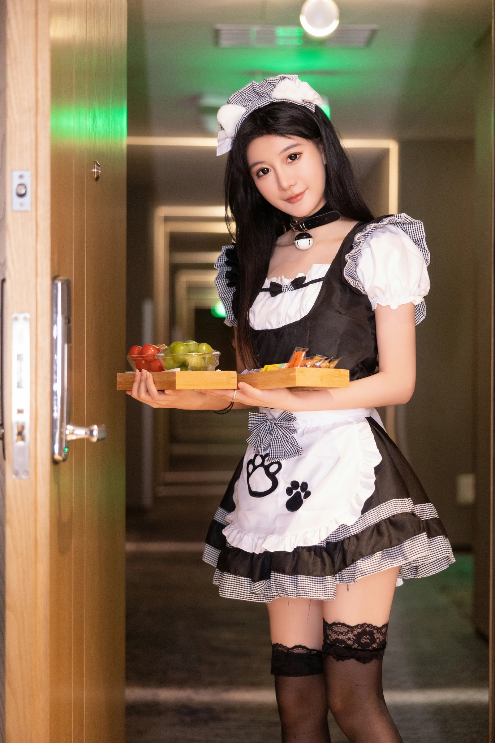 谢小蒽(幼幼) - 内部私购无删减原版写真水果女仆 第4张