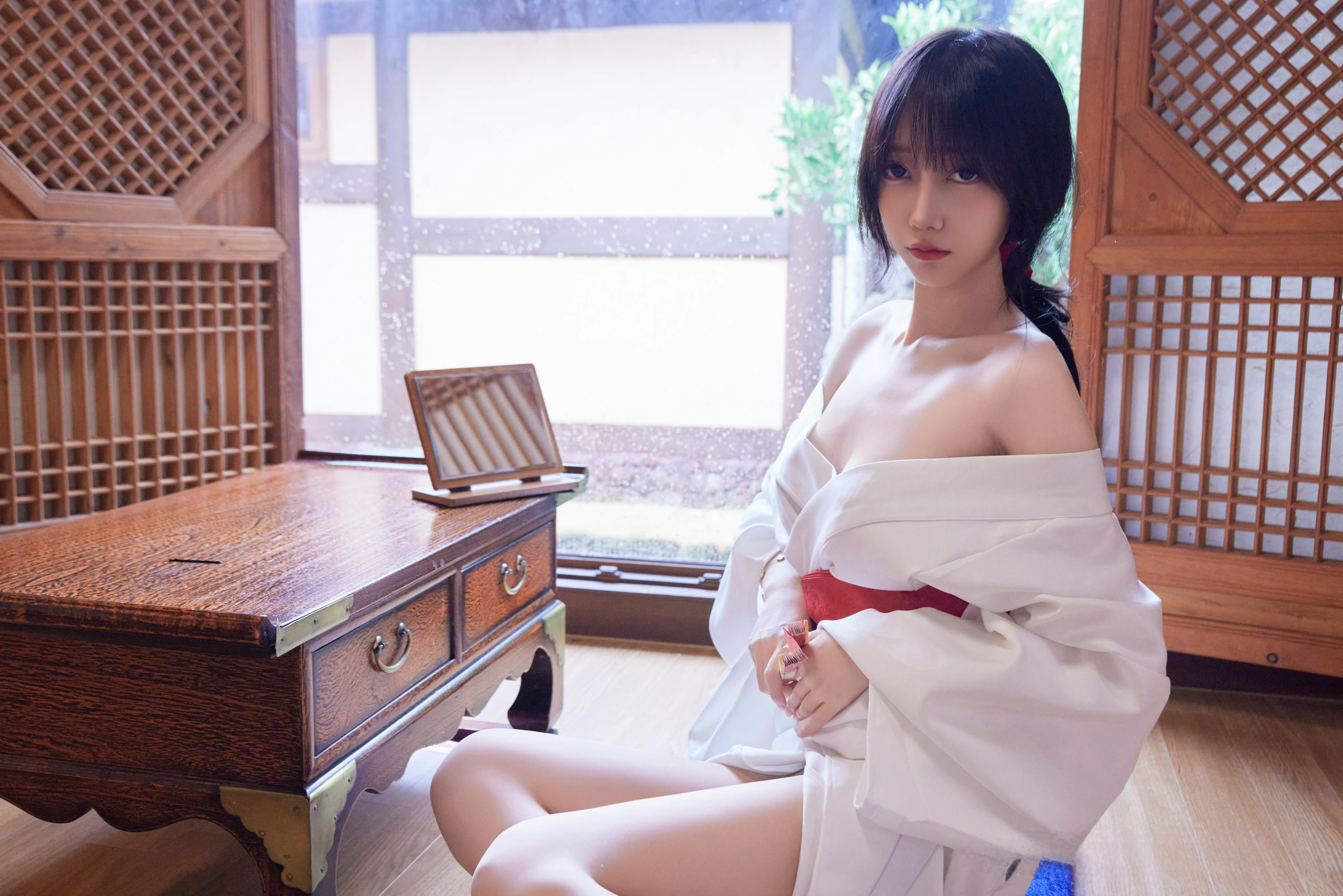 玥儿玥er - 内部私购无删减原版写真日式和服 第4张