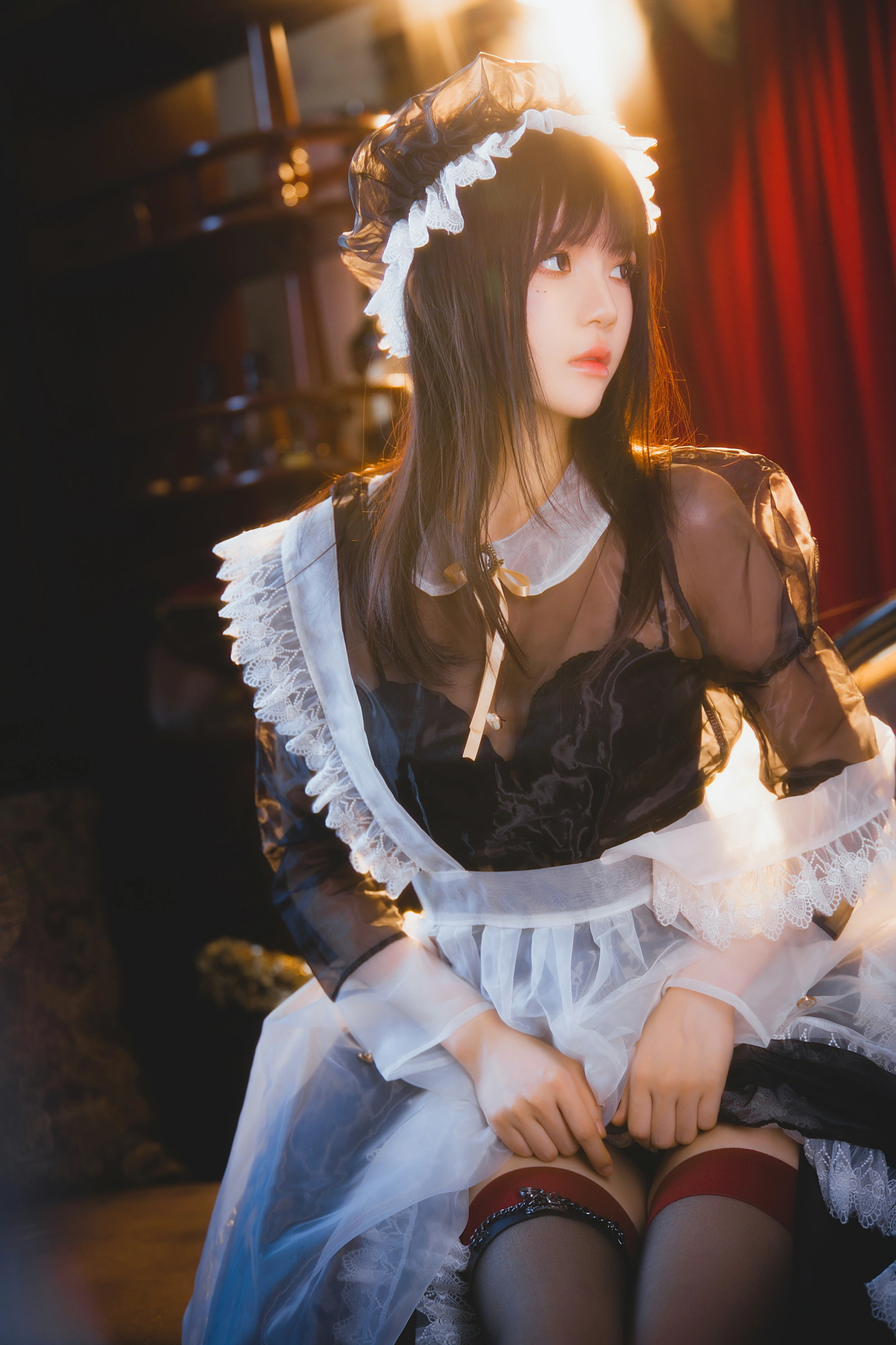 桜桃喵 - 透明女仆[46P]