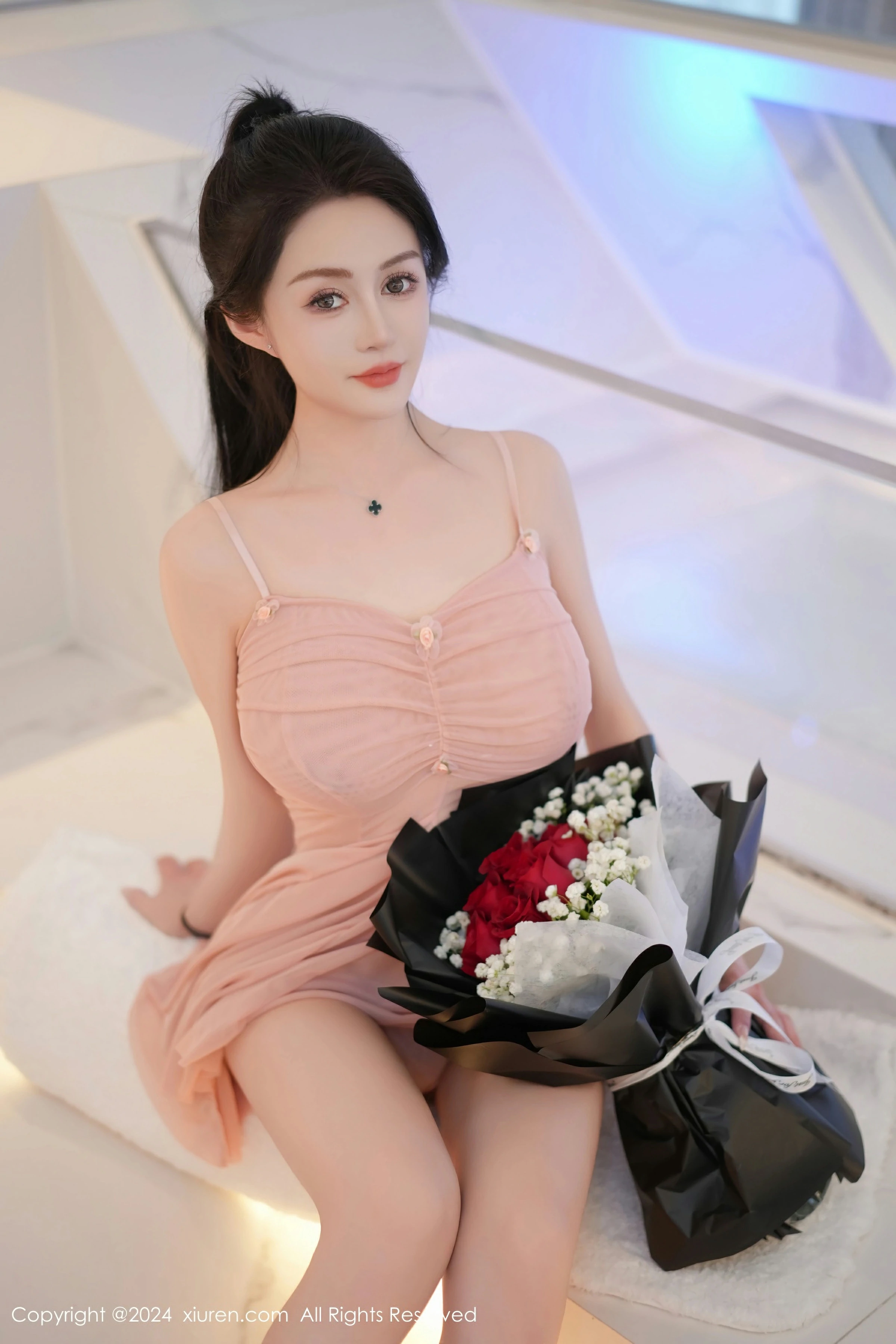 [XiuRen秀人网] 2024.04.15 No.8395 林幼一 第4张
