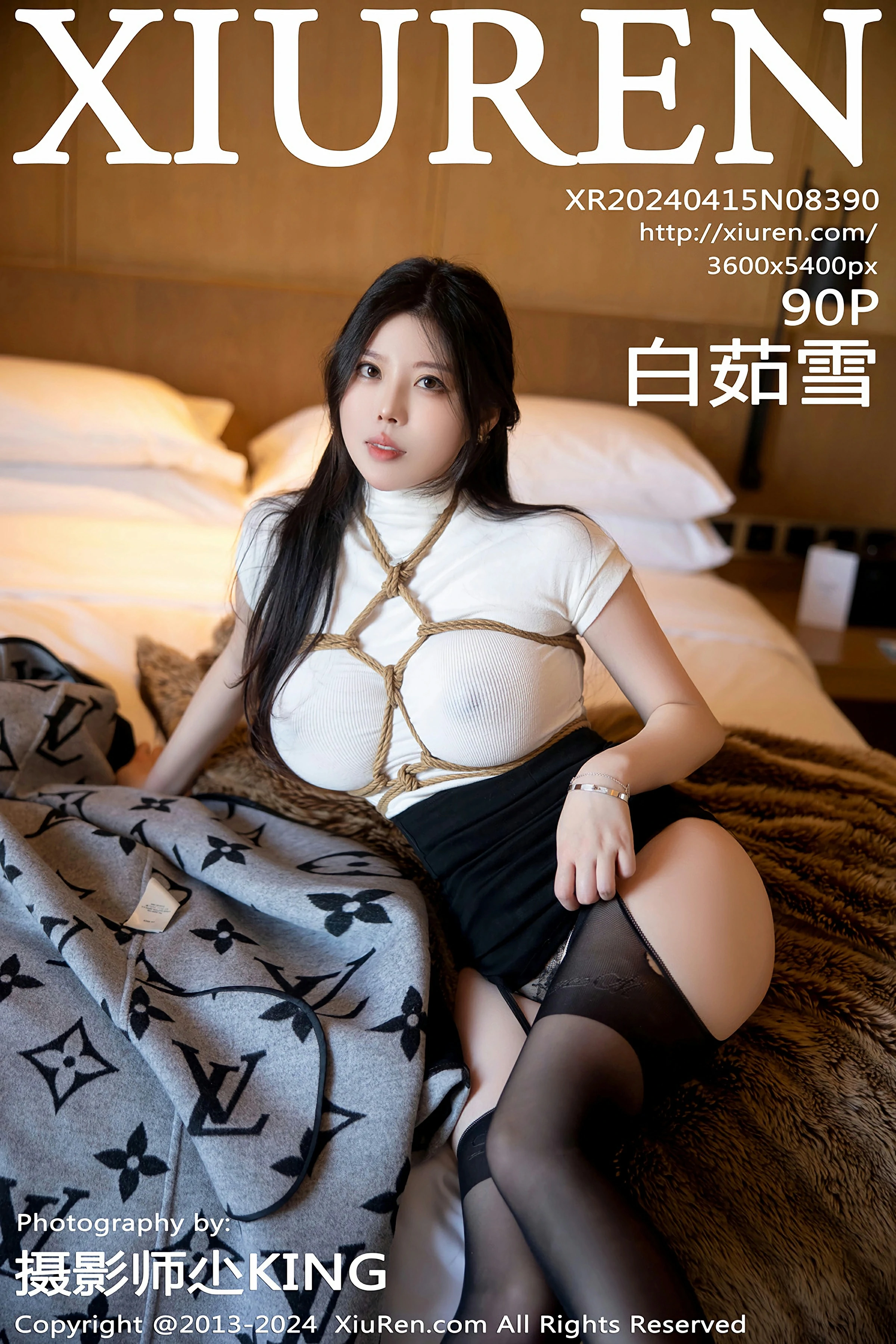 [XiuRen秀人网] 2024.04.15 No.8390 白茹雪[91P]