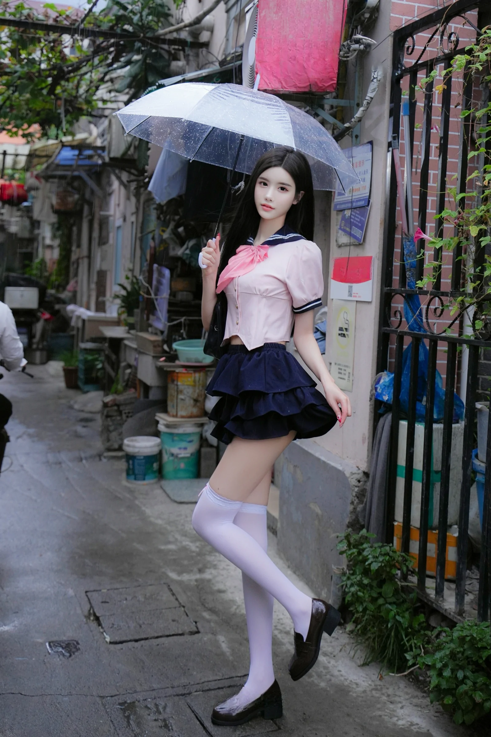 xiuren秀人网福利晚苏susu大尺度内部私房加密校服 第2张