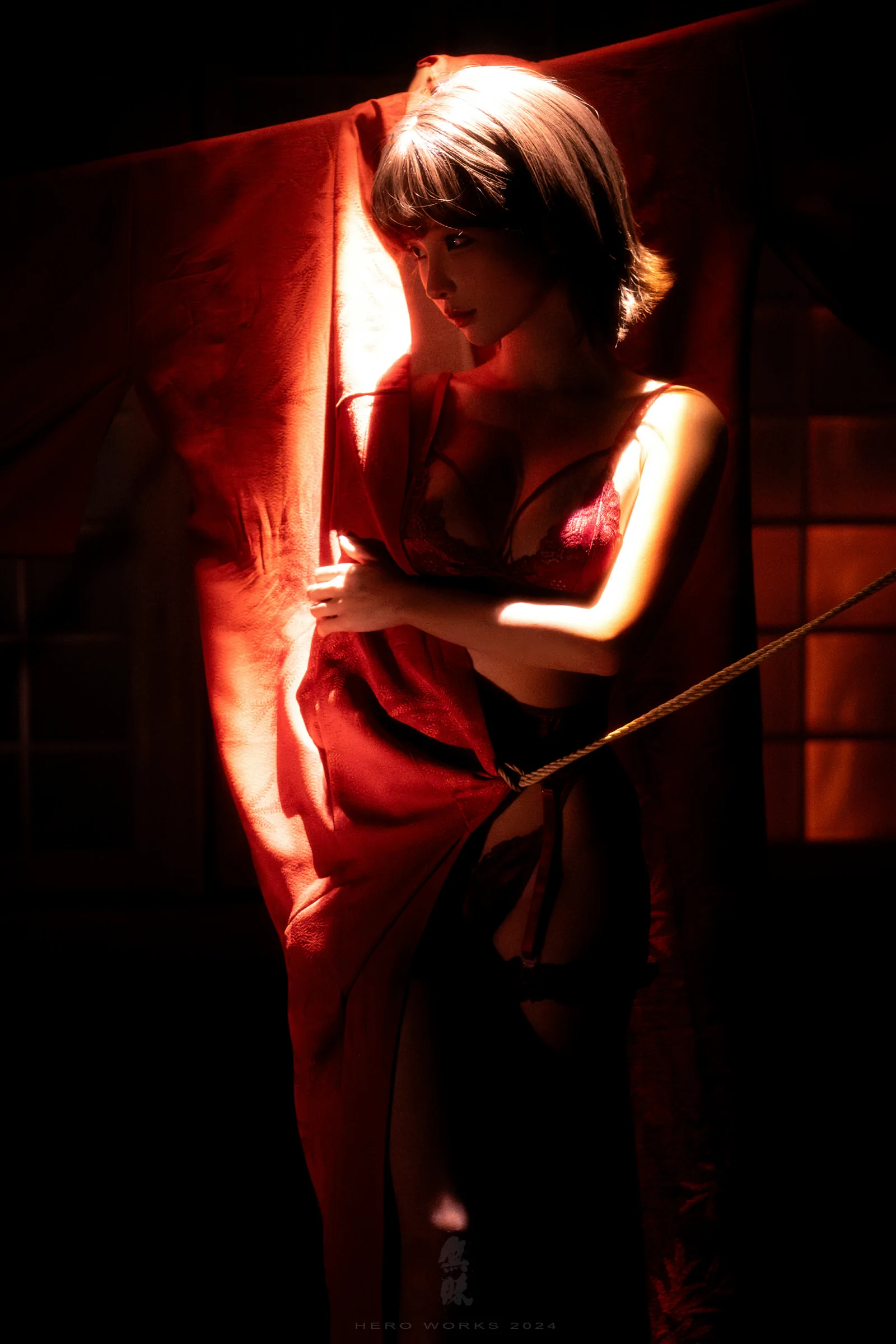蠢沫沫 – 绳[23P]