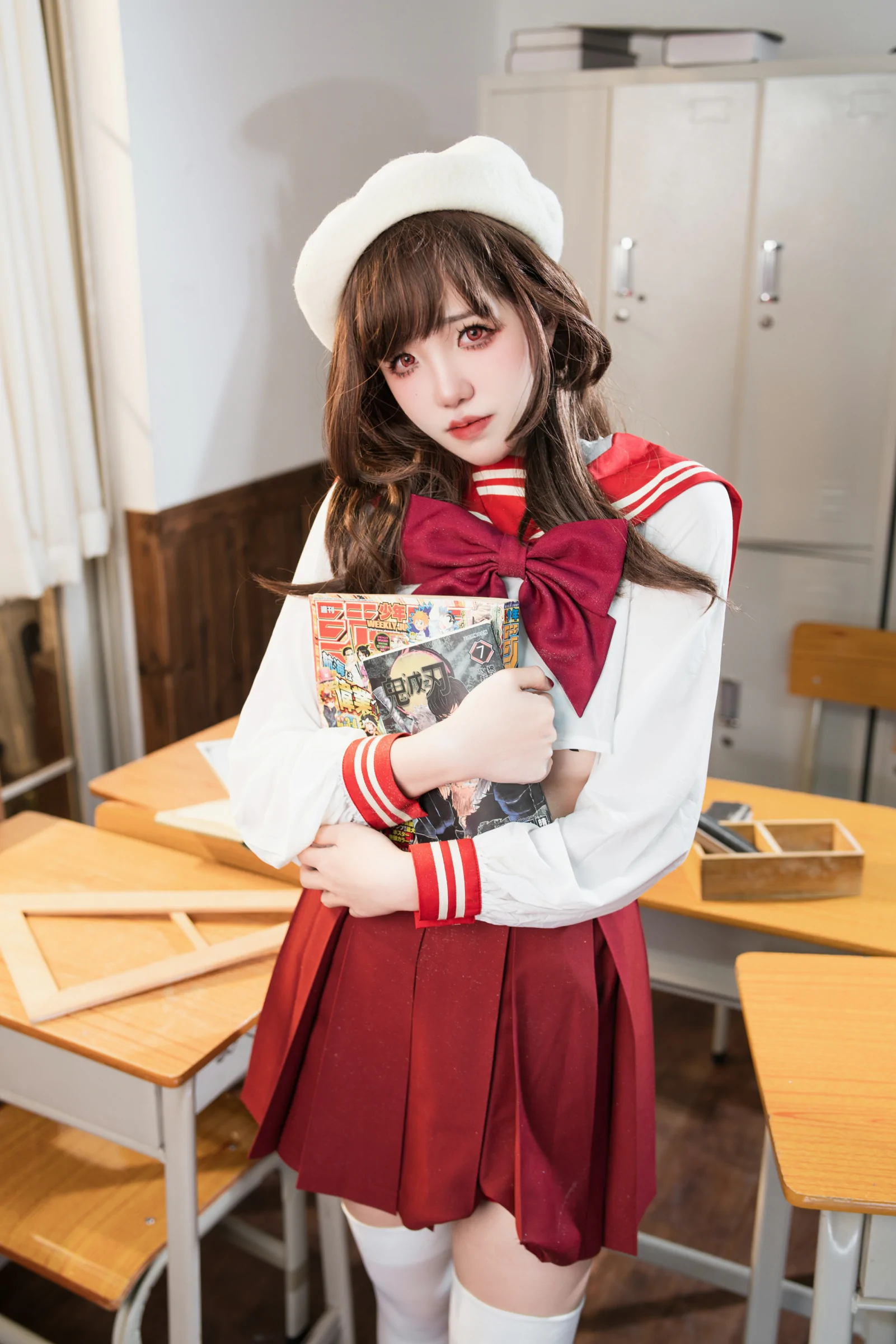 阿薰kaOri - 白虎女高中生[78P]