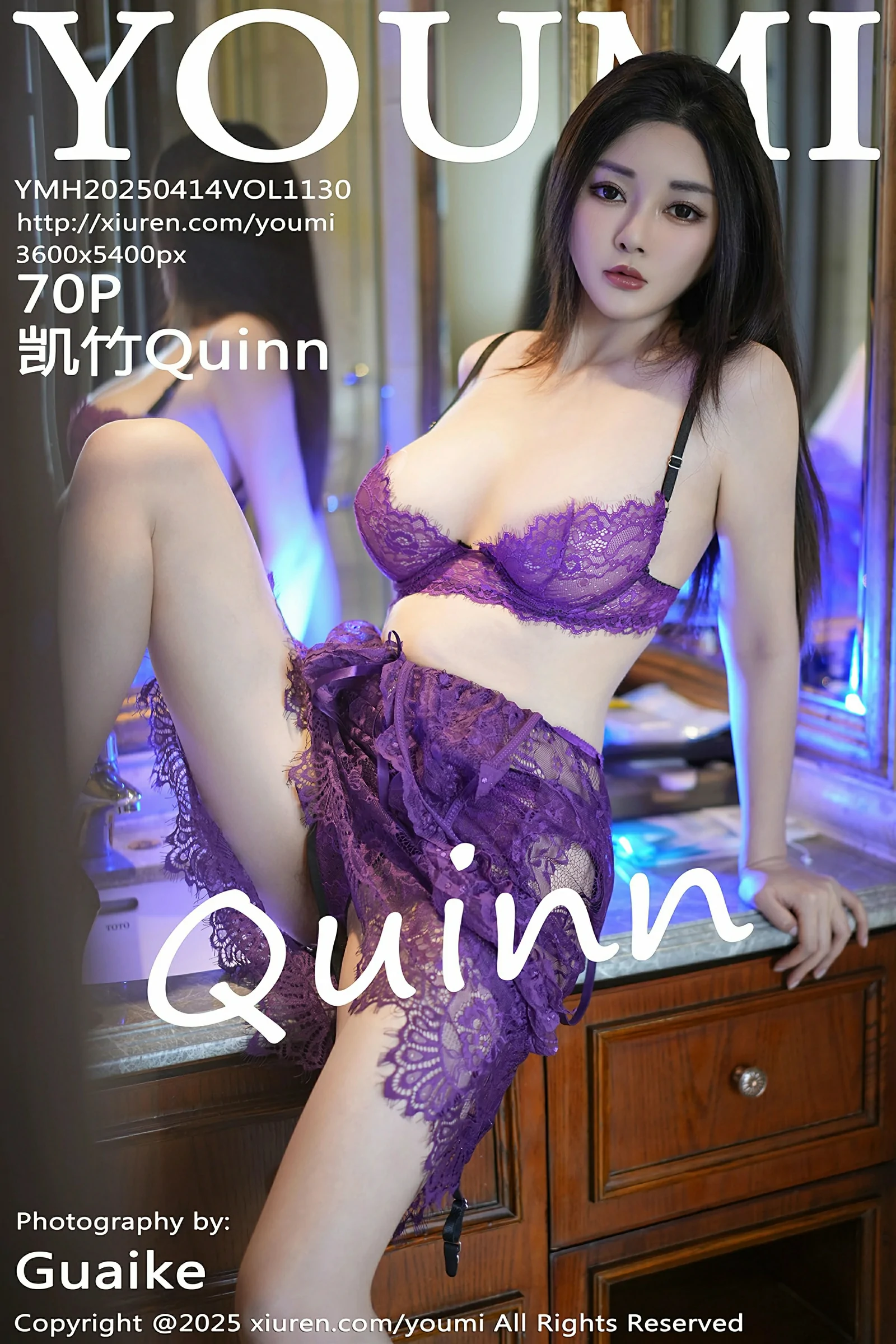 [YOUMI尤蜜荟] 2025.04.14 VOL.1130 凯竹Quinn[71P]