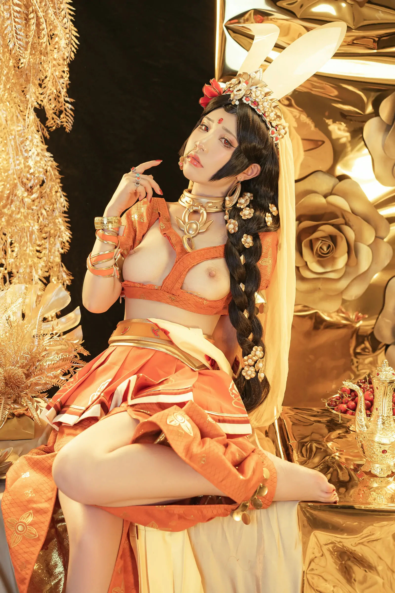 爆机少女喵小吉与钛合金TiTi双人作品天竺少女 第4张